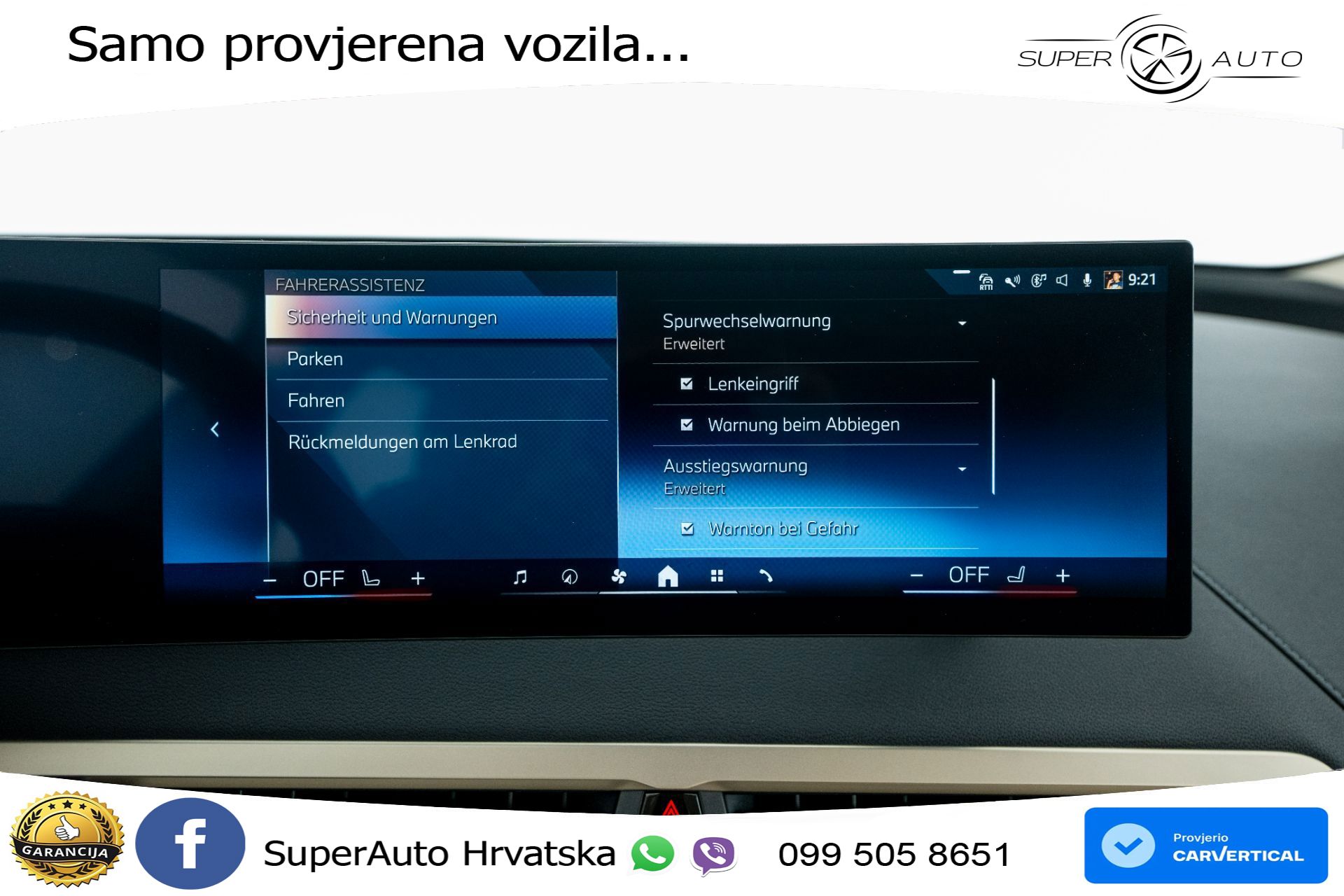 BMW iX 76.6 kWh xDrive40 Sport 326 KS, LED+HEAD+GR SJED+PDC+KAM+VIRT