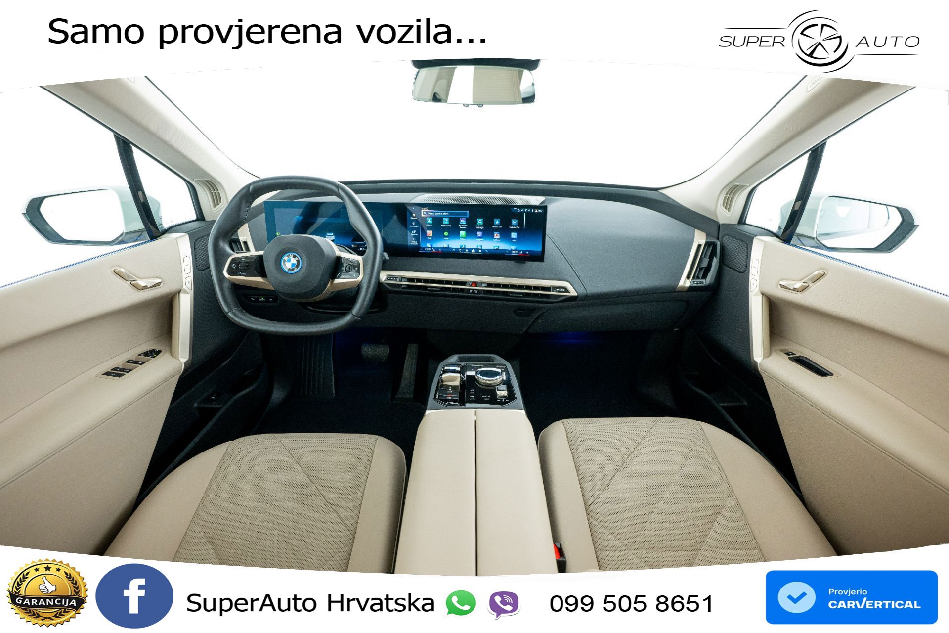 BMW iX 76.6 kWh xDrive40 Sport 326 KS, LED+HEAD+GR SJED+PDC+KAM+VIRT