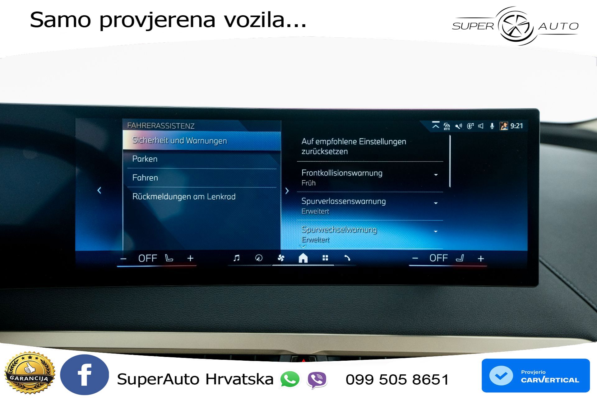 BMW iX 76.6 kWh xDrive40 Sport 326 KS, LED+HEAD+GR SJED+PDC+KAM+VIRT