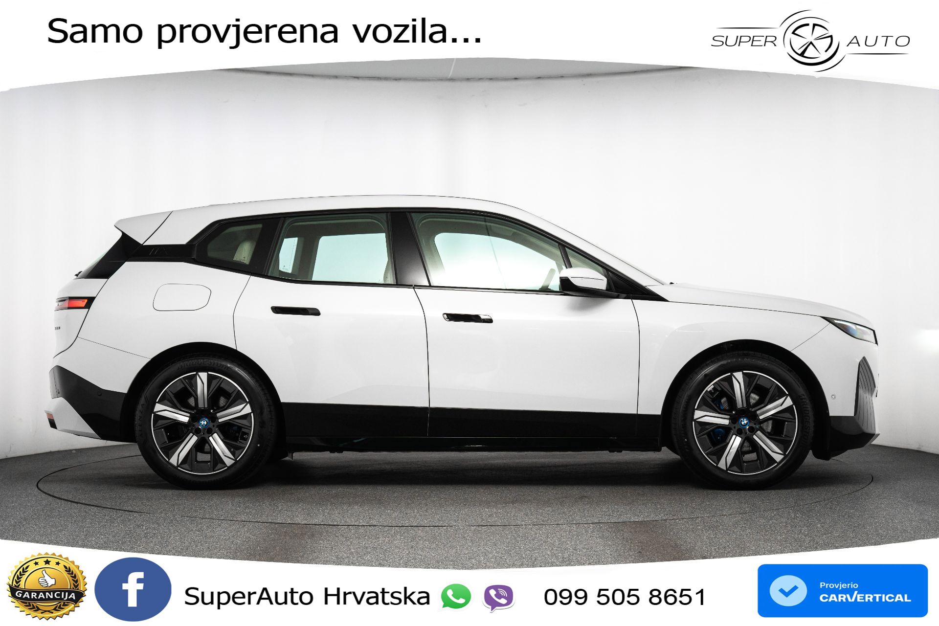 BMW iX 76.6 kWh xDrive40 Sport 326 KS, LED+HEAD+GR SJED+PDC+KAM+VIRT