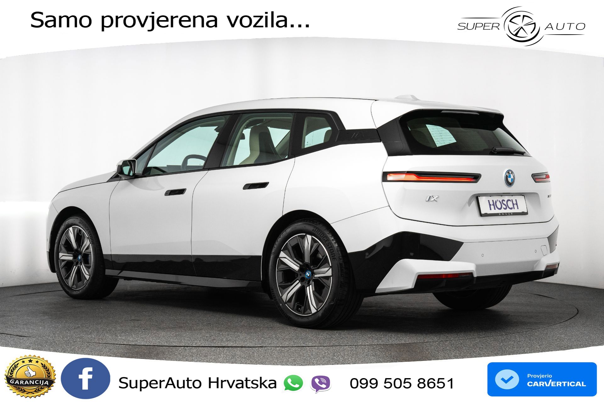 BMW iX 76.6 kWh xDrive40 Sport 326 KS, LED+HEAD+GR SJED+PDC+KAM+VIRT