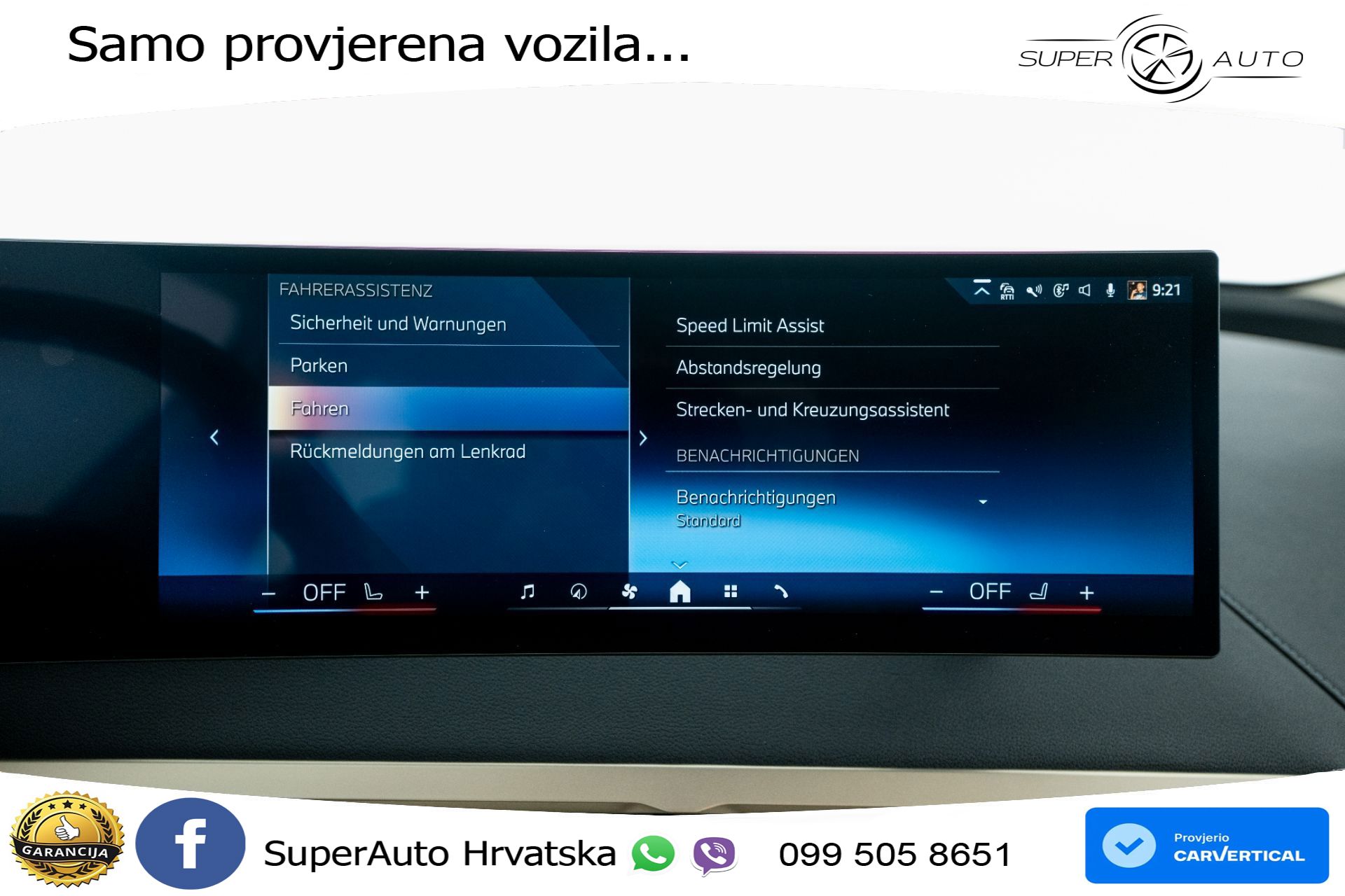 BMW iX 76.6 kWh xDrive40 Sport 326 KS, LED+HEAD+GR SJED+PDC+KAM+VIRT