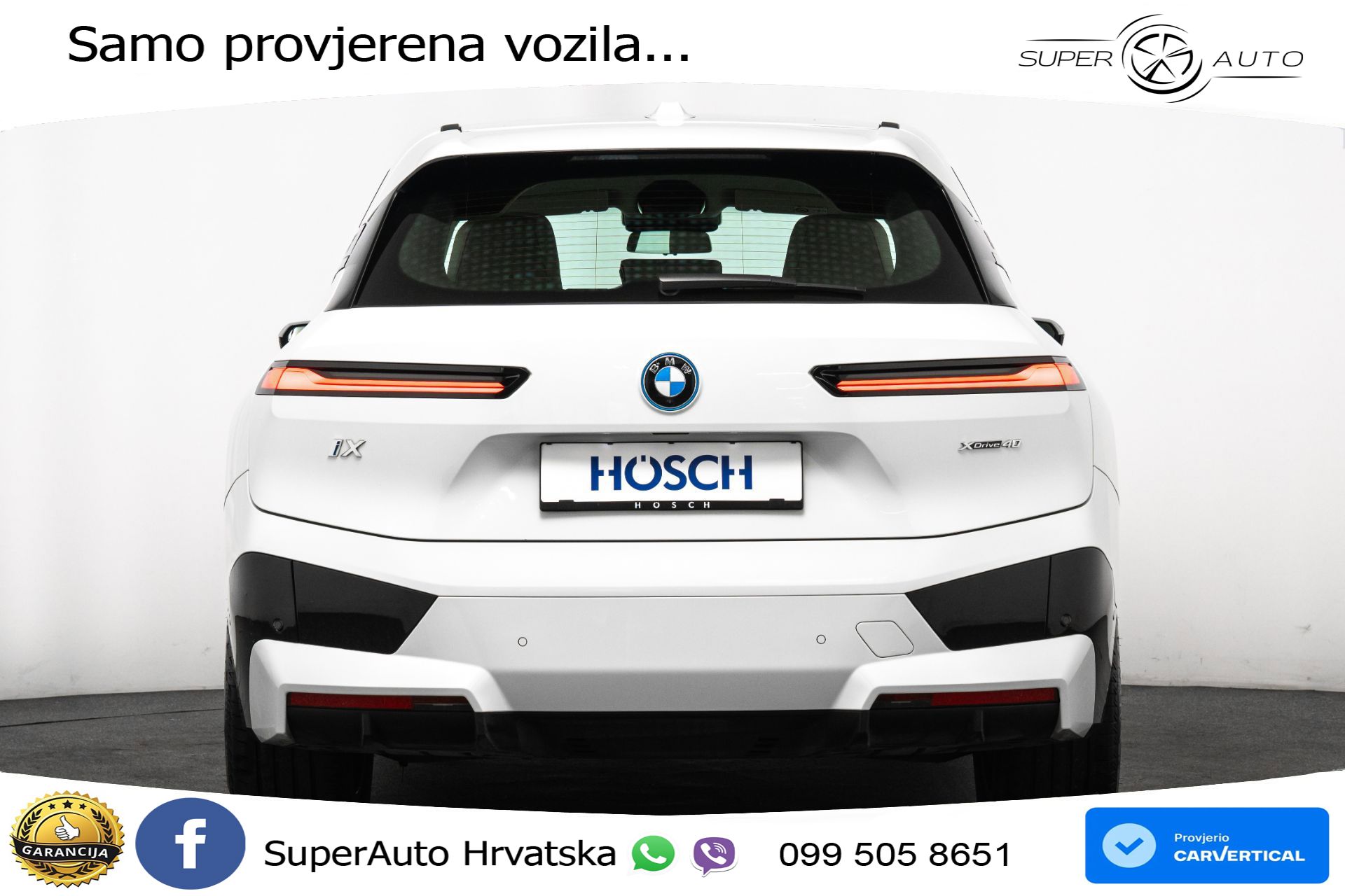 BMW iX 76.6 kWh xDrive40 Sport 326 KS, LED+HEAD+GR SJED+PDC+KAM+VIRT