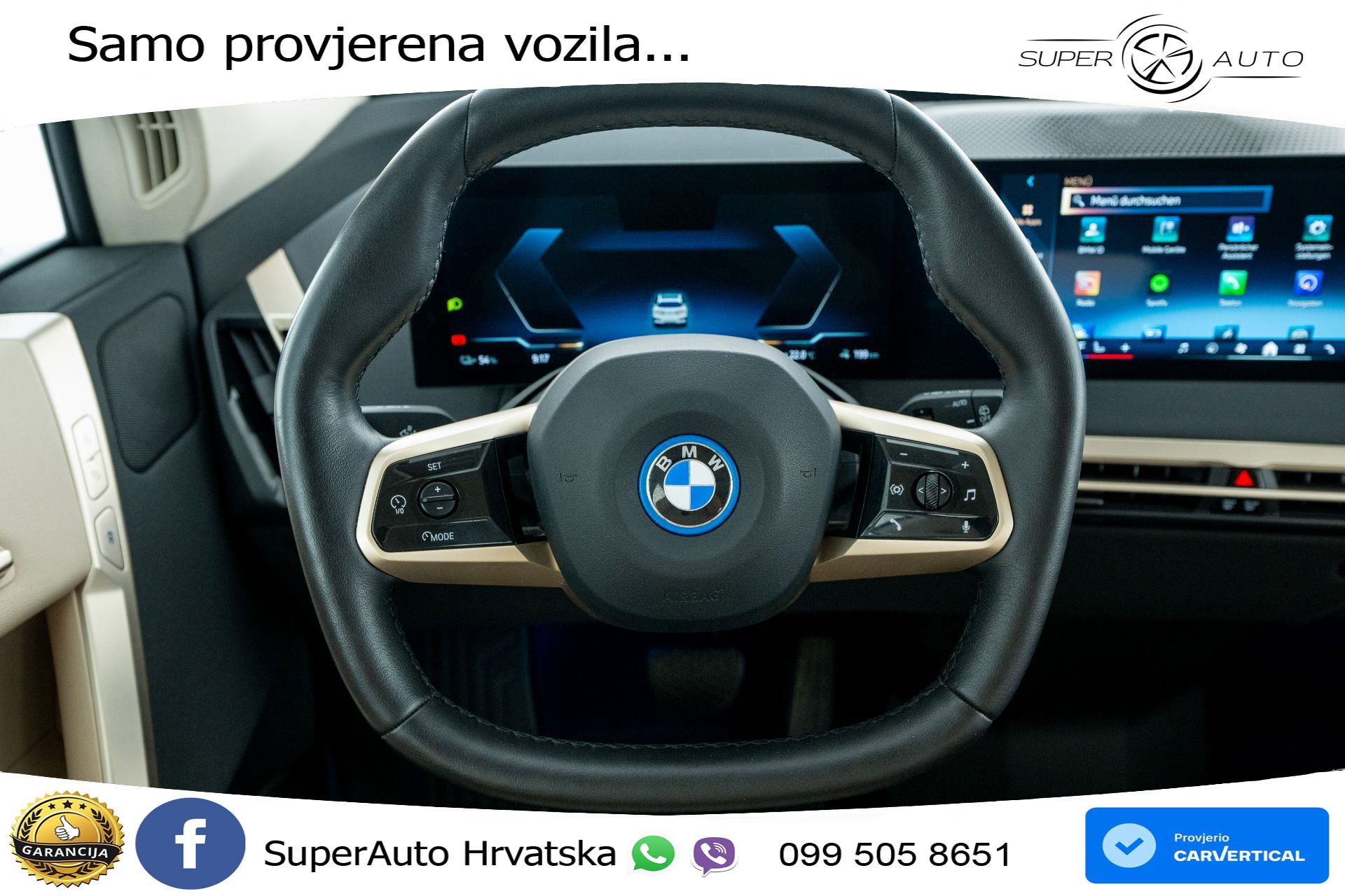 BMW iX 76.6 kWh xDrive40 Sport 326 KS, LED+HEAD+GR SJED+PDC+KAM+VIRT