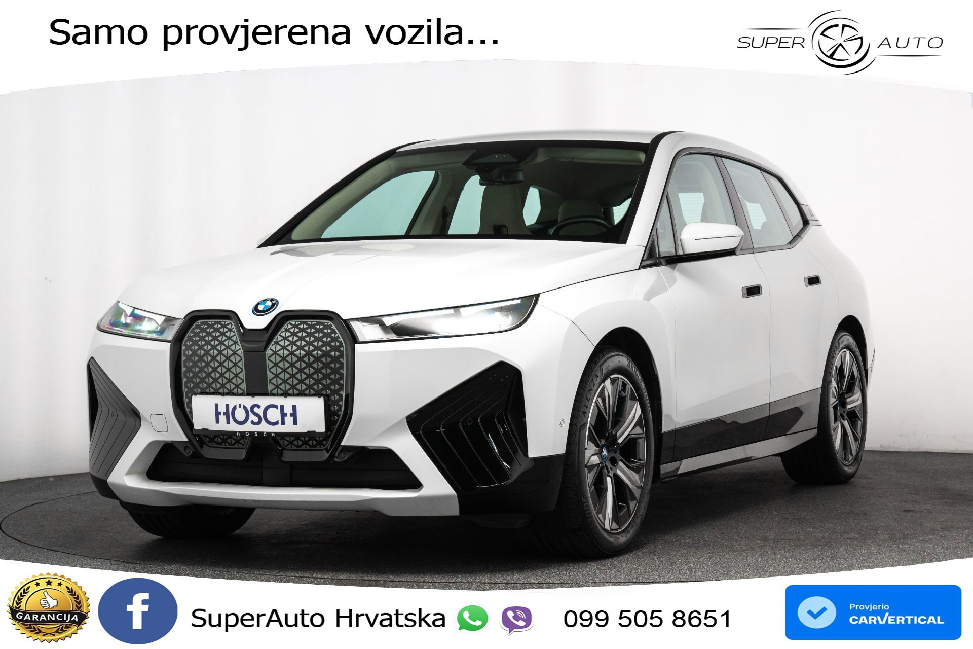 BMW iX 76.6 kWh xDrive40 Sport 326 KS, LED+HEAD+GR SJED+PDC+KAM+VIRT