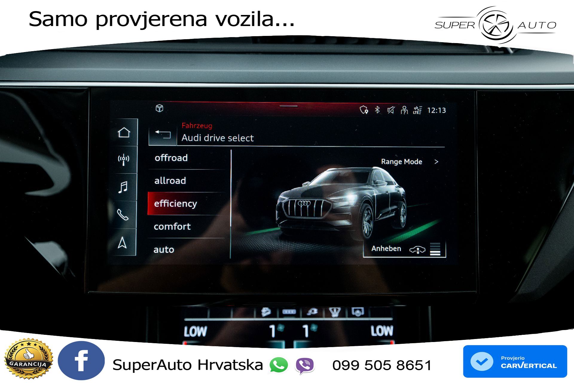 Audi e-tron SB 55 95 kWh quattro Advanced 408 KS, ZRAČNI+MATRIX+ACC+GR SJED+360