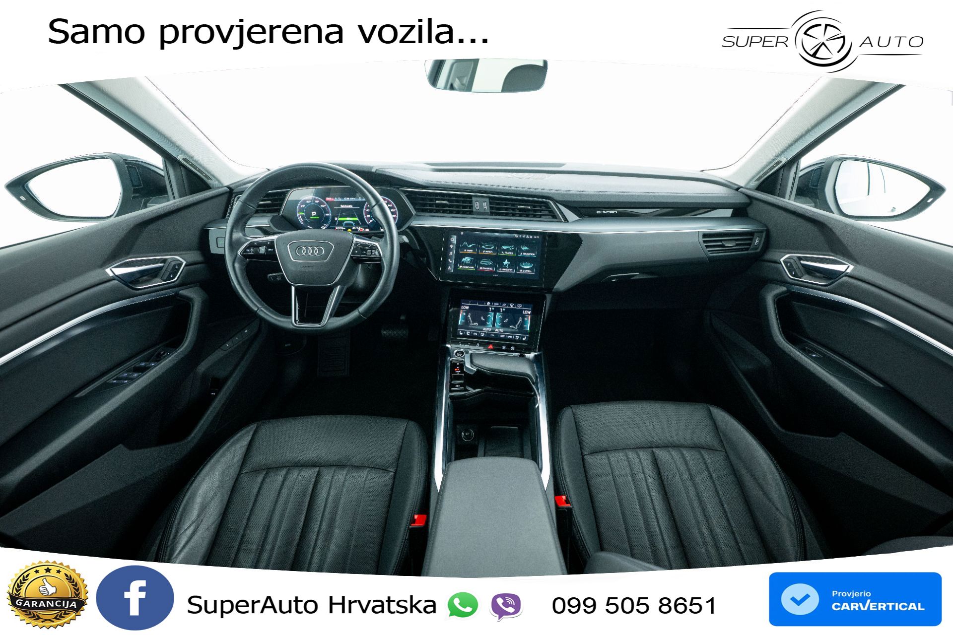 Audi e-tron SB 55 95 kWh quattro Advanced 408 KS, ZRAČNI+MATRIX+ACC+GR SJED+360