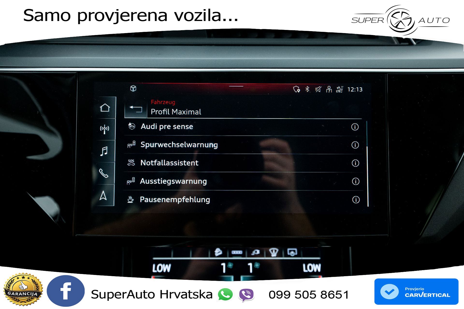 Audi e-tron SB 55 95 kWh quattro Advanced 408 KS, ZRAČNI+MATRIX+ACC+GR SJED+360