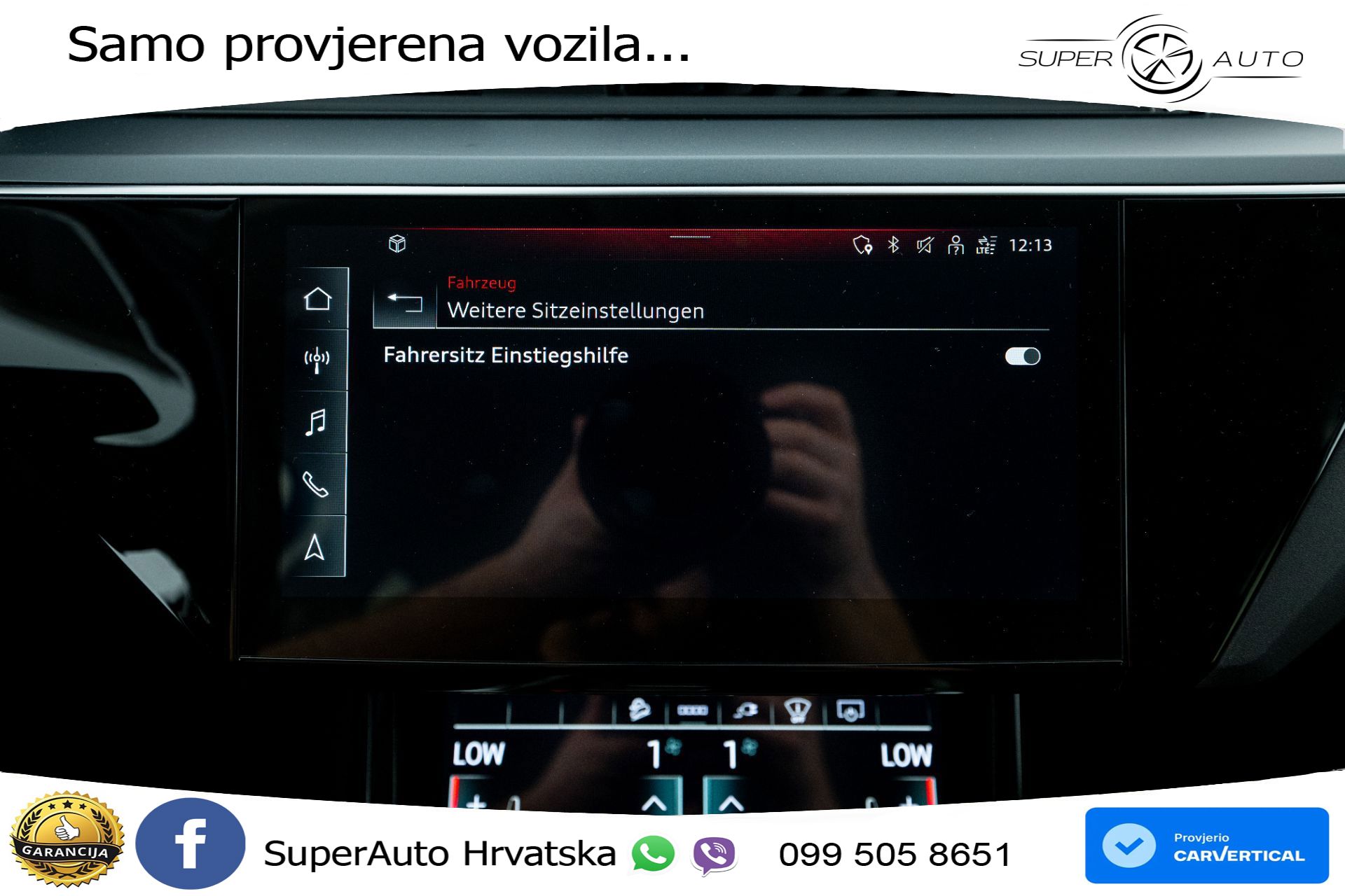 Audi e-tron SB 55 95 kWh quattro Advanced 408 KS, ZRAČNI+MATRIX+ACC+GR SJED+360