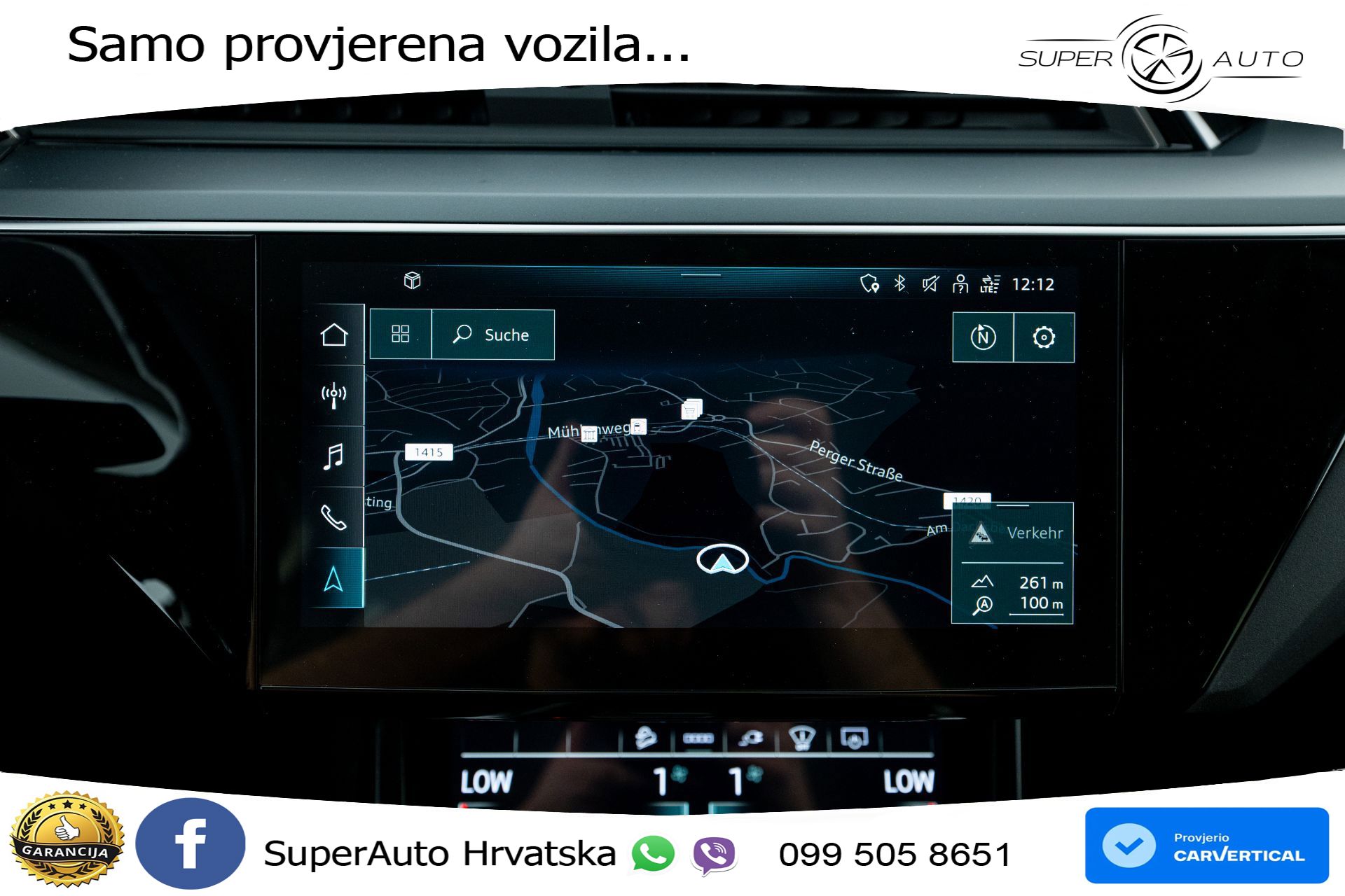 Audi e-tron SB 55 95 kWh quattro Advanced 408 KS, ZRAČNI+MATRIX+ACC+GR SJED+360