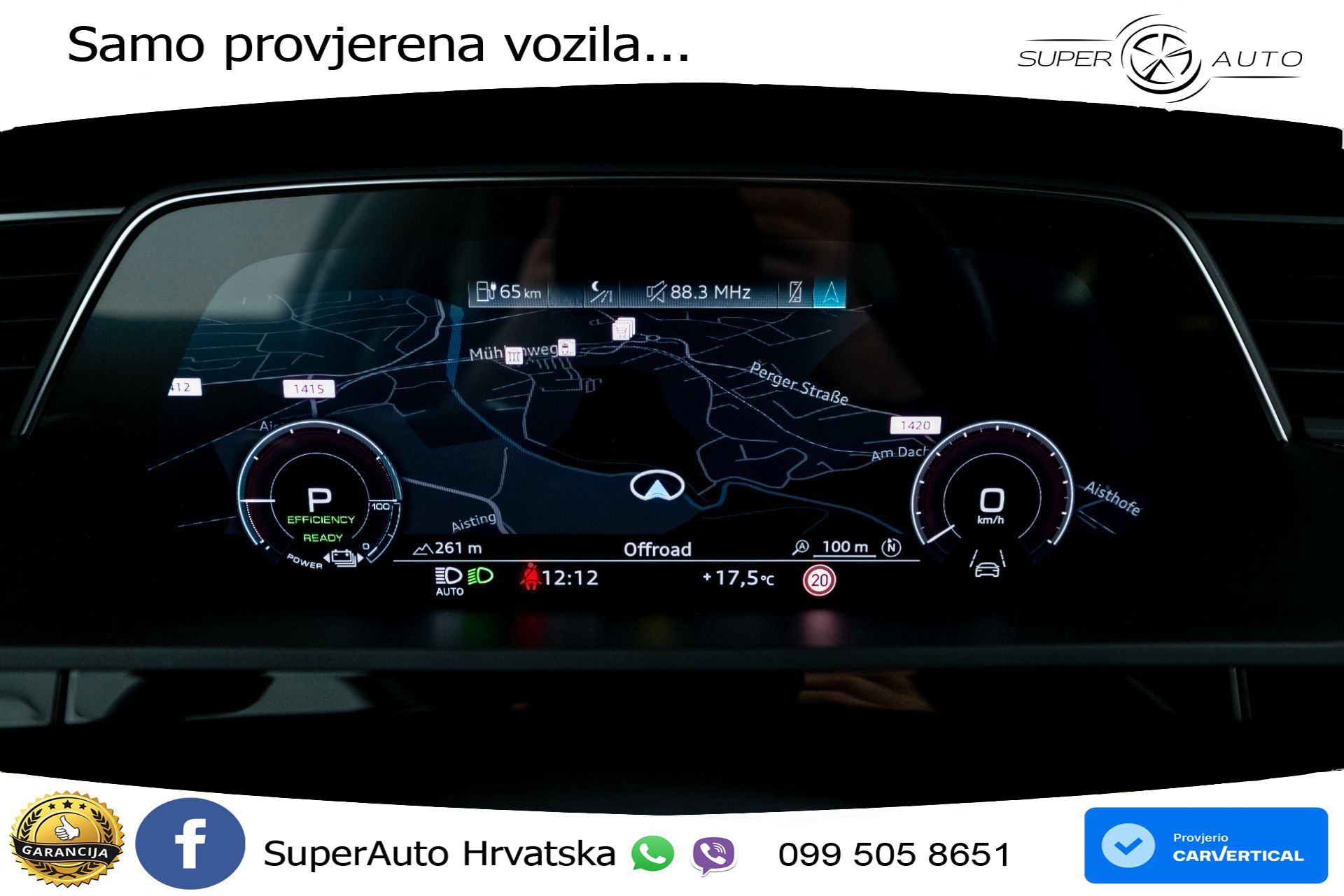 Audi e-tron SB 55 95 kWh quattro Advanced 408 KS, ZRAČNI+MATRIX+ACC+GR SJED+360