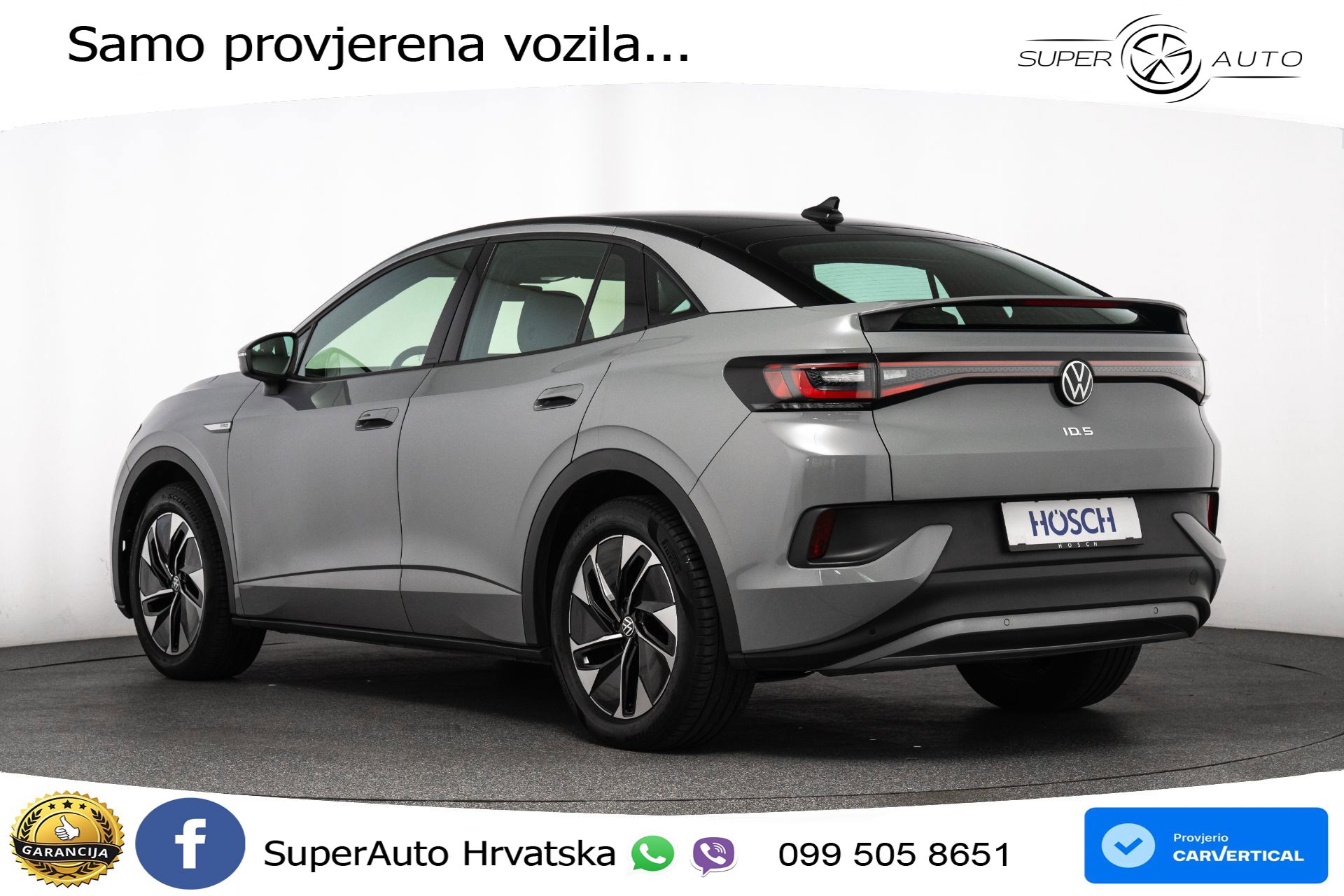 VW ID.5 Pro Performance 82 kWh 204 KS, ACC+GR SJED+VIRT+NAVI