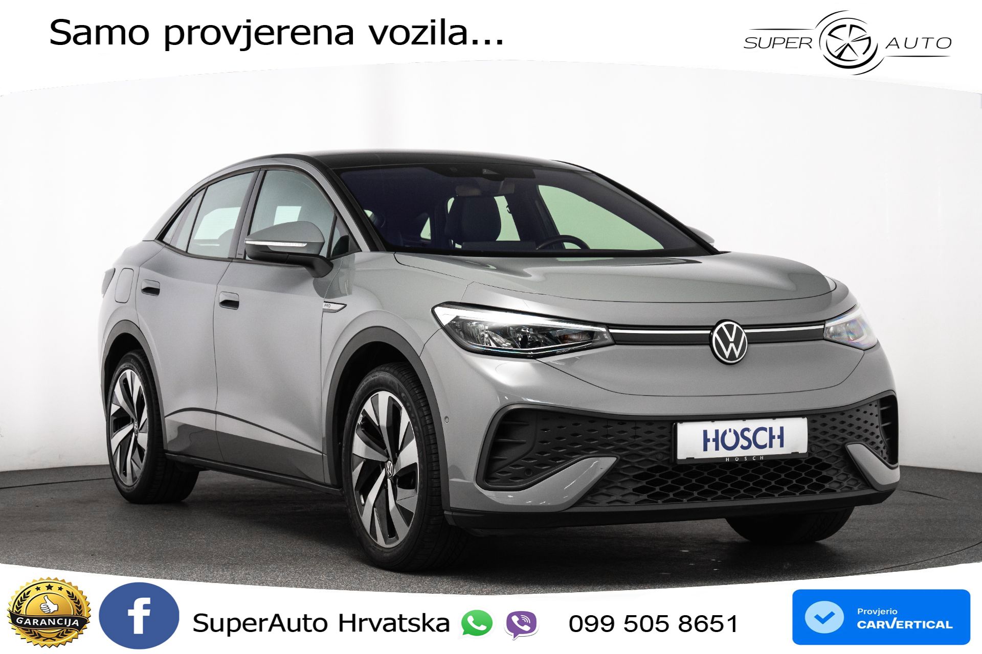 VW ID.5 Pro Performance 82 kWh 204 KS, ACC+KAM+GR SJED+VIRT+NAVI