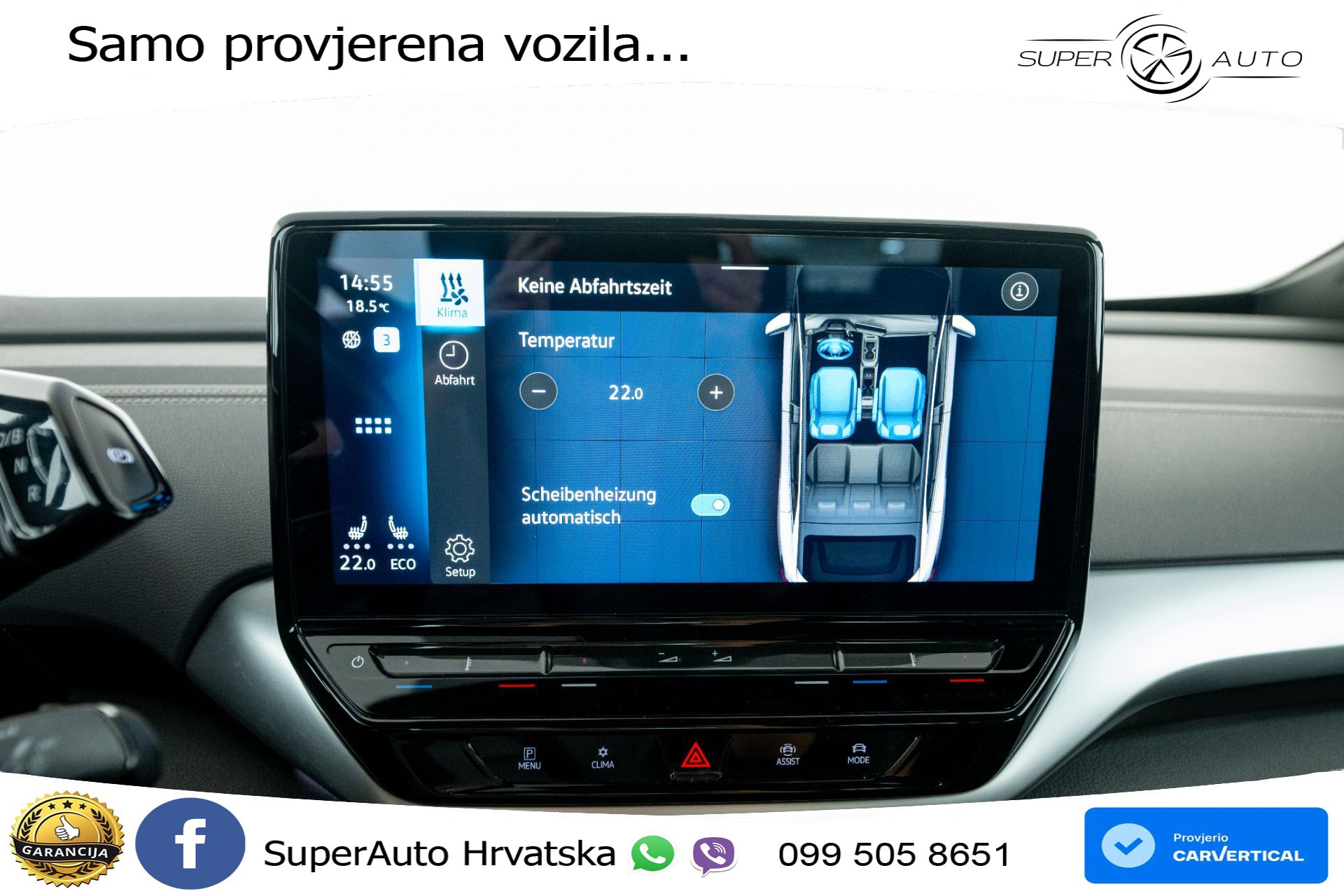 VW ID.5 Pro Performance 82 kWh 204 KS, ACC+KAM+GR SJED+VIRT+NAVI