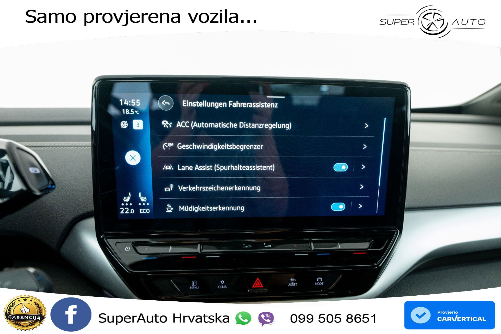 VW ID.5 Pro Performance 82 kWh 204 KS, ACC+KAM+GR SJED+VIRT+NAVI