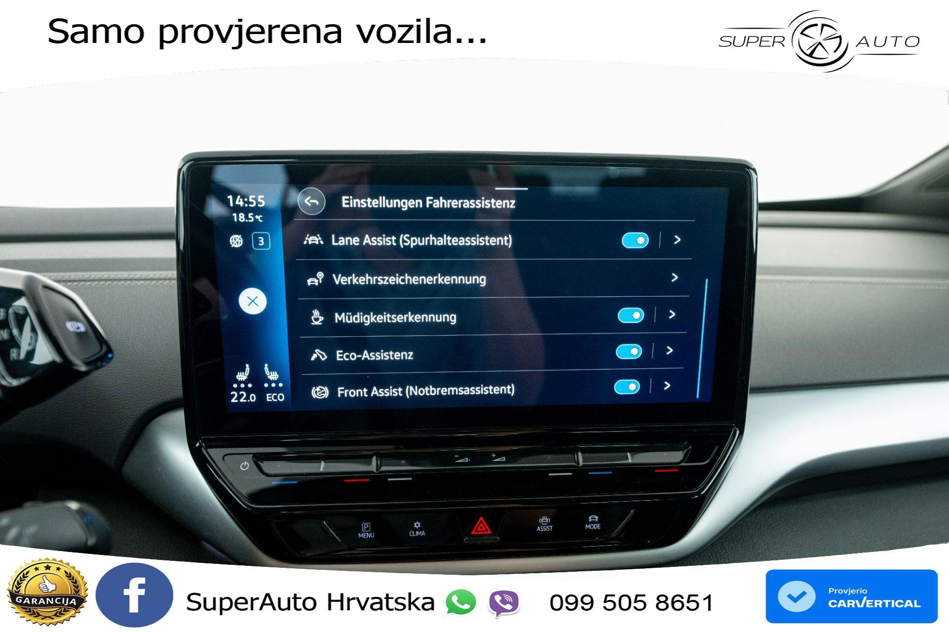 VW ID.5 Pro Performance 82 kWh 204 KS, ACC+KAM+GR SJED+VIRT+NAVI