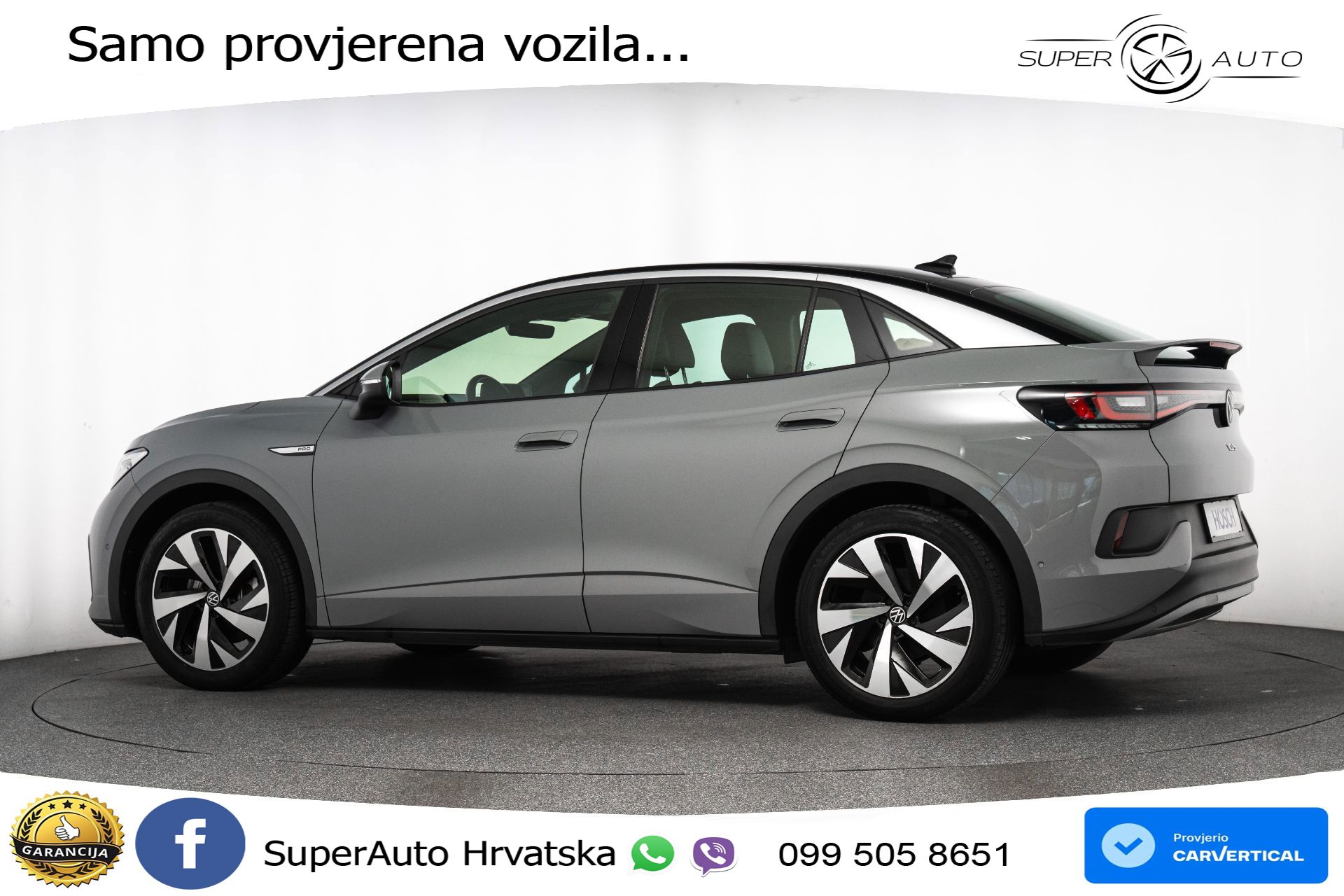 VW ID.5 Pro Performance 82 kWh 204 KS, ACC+KAM+GR SJED+VIRT+NAVI