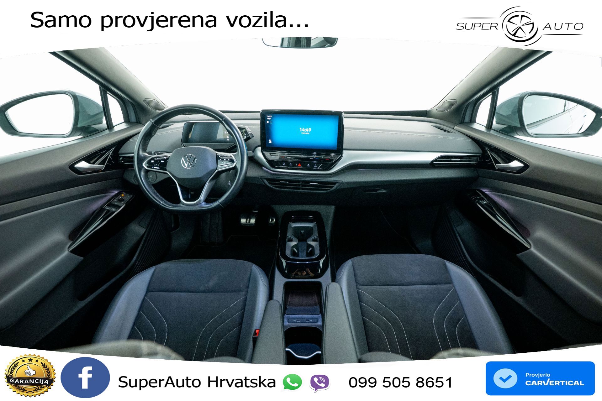 VW ID.5 Pro Performance 82 kWh 204 KS, ACC+KAM+GR SJED+VIRT+NAVI