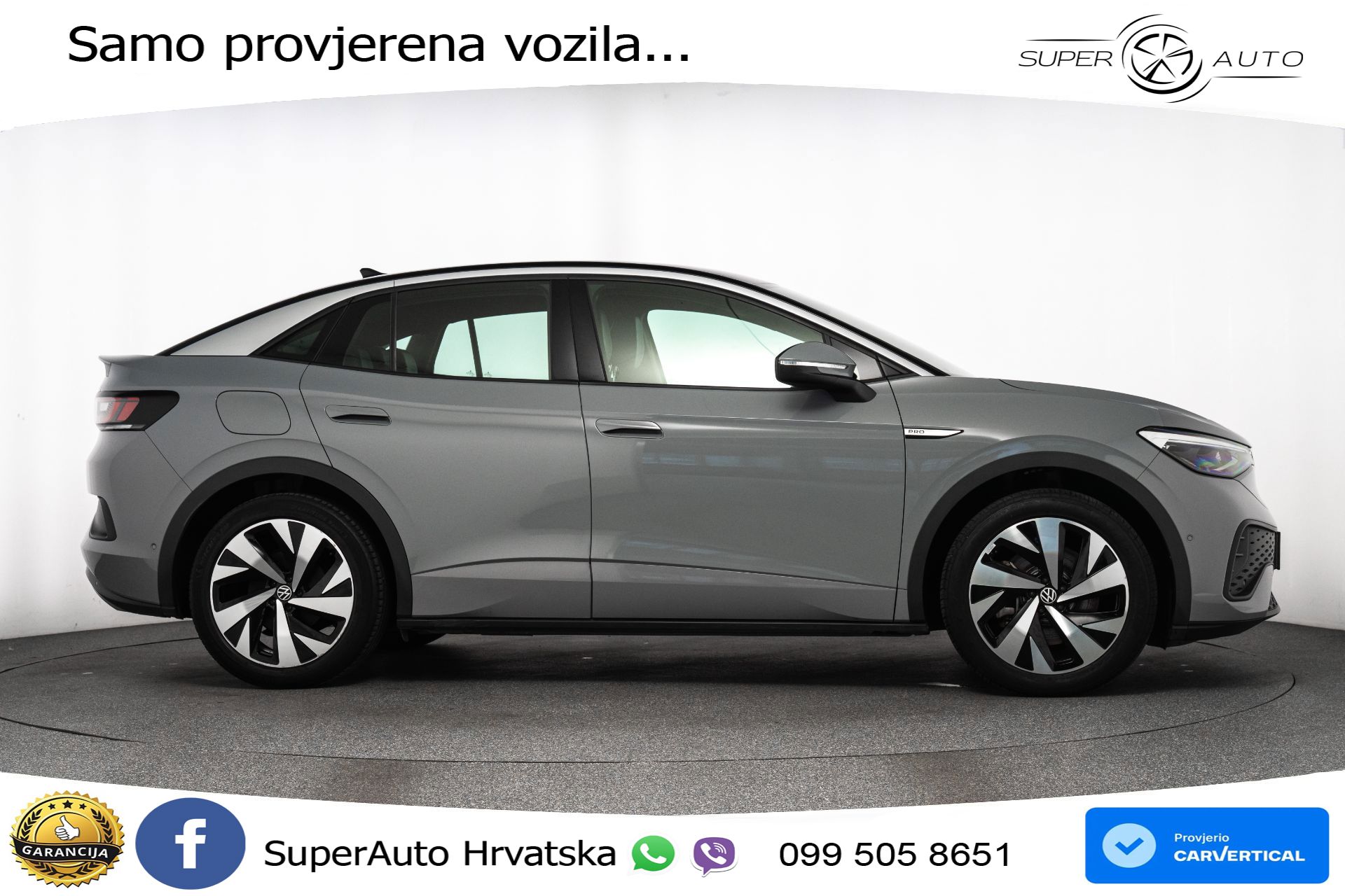 VW ID.5 Pro Performance 82 kWh 204 KS, ACC+KAM+GR SJED+VIRT+NAVI