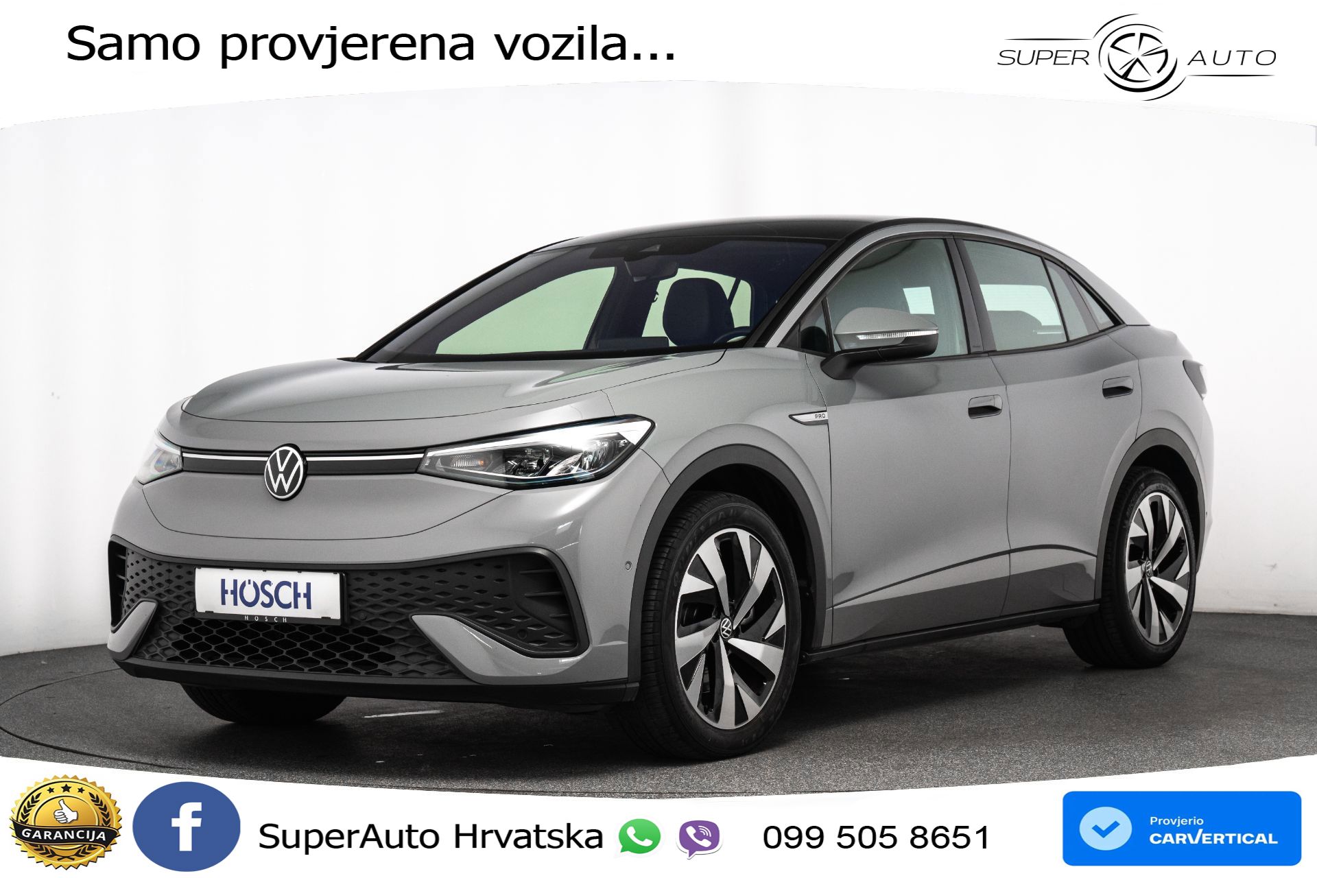 VW ID.5 Pro Performance 82 kWh 204 KS, ACC+KAM+GR SJED+VIRT+NAVI