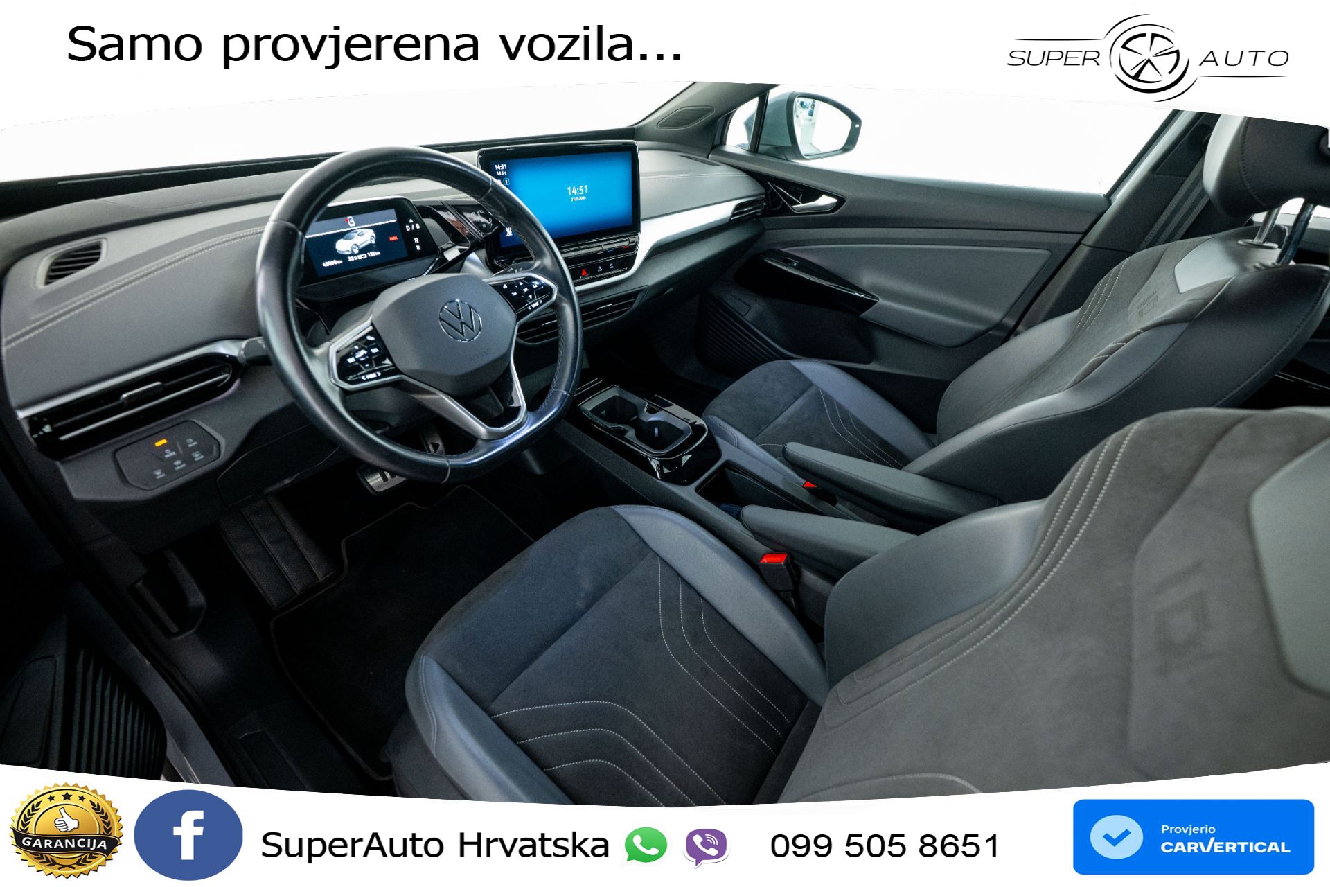 VW ID.5 Pro Performance 82 kWh 204 KS, ACC+KAM+GR SJED+VIRT+NAVI