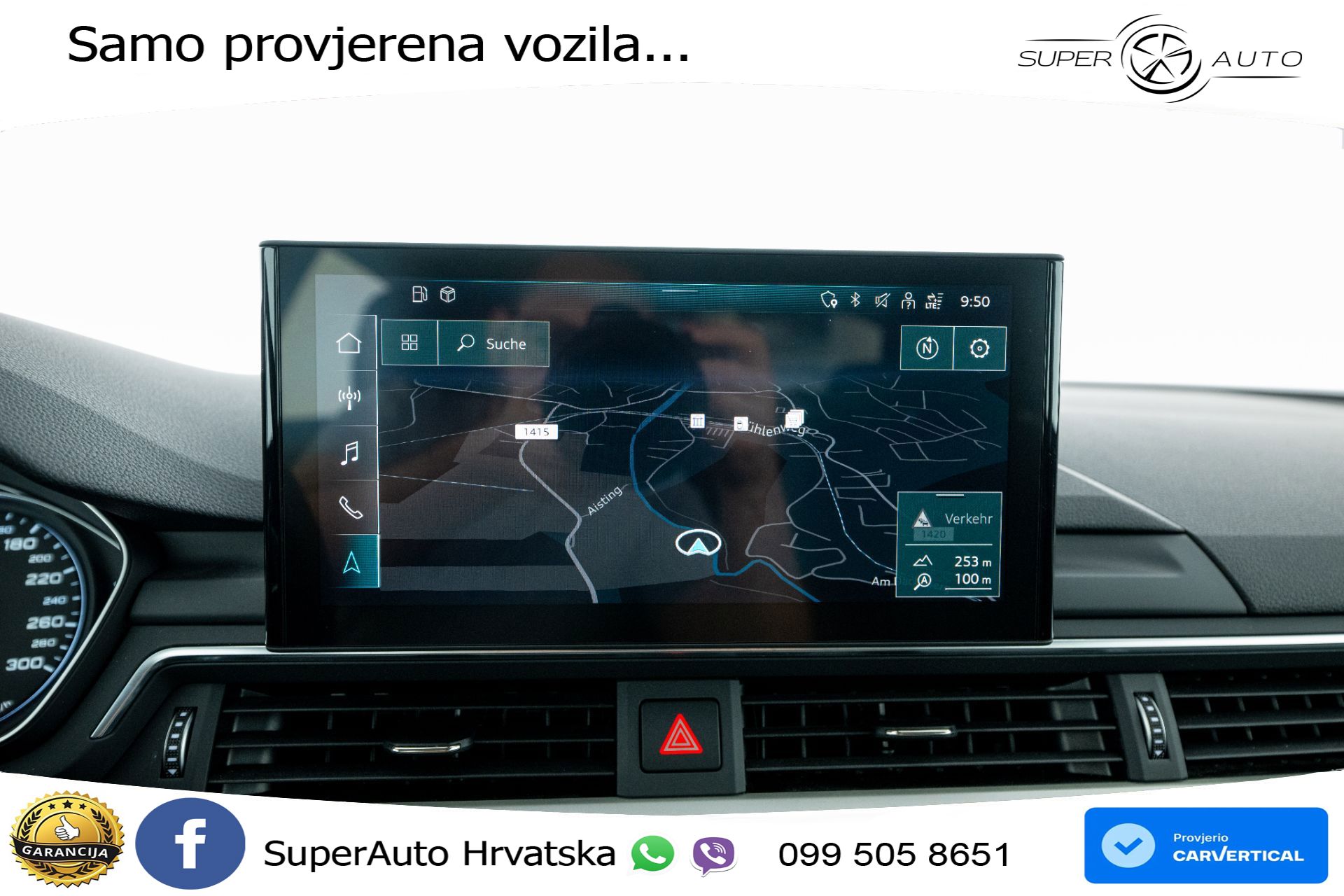 Audi A5 SB 40 TDI quattro S tronic 204 KS, PARK+NAVI