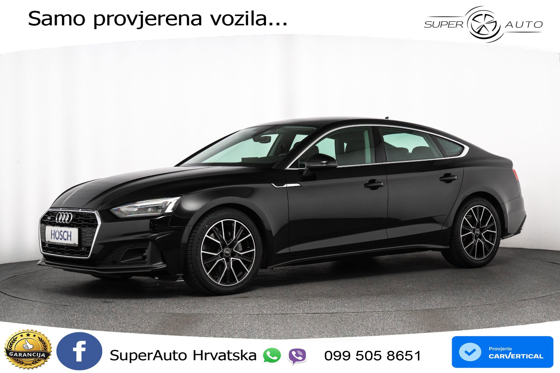 Audi A5 SB 40 TDI quattro S tronic 204 KS, PARK+NAVI