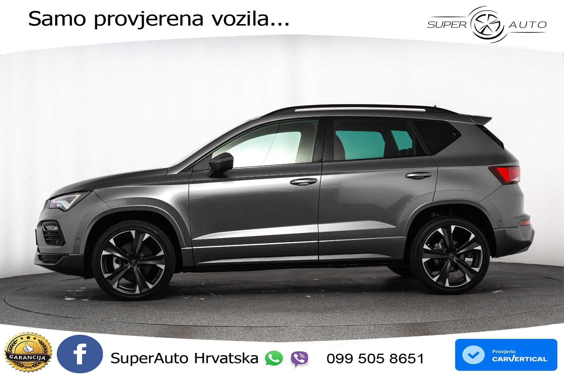 Cupra Ateca 1.5 TSI DSG 150 KS, ACC+VIRT+NAVI