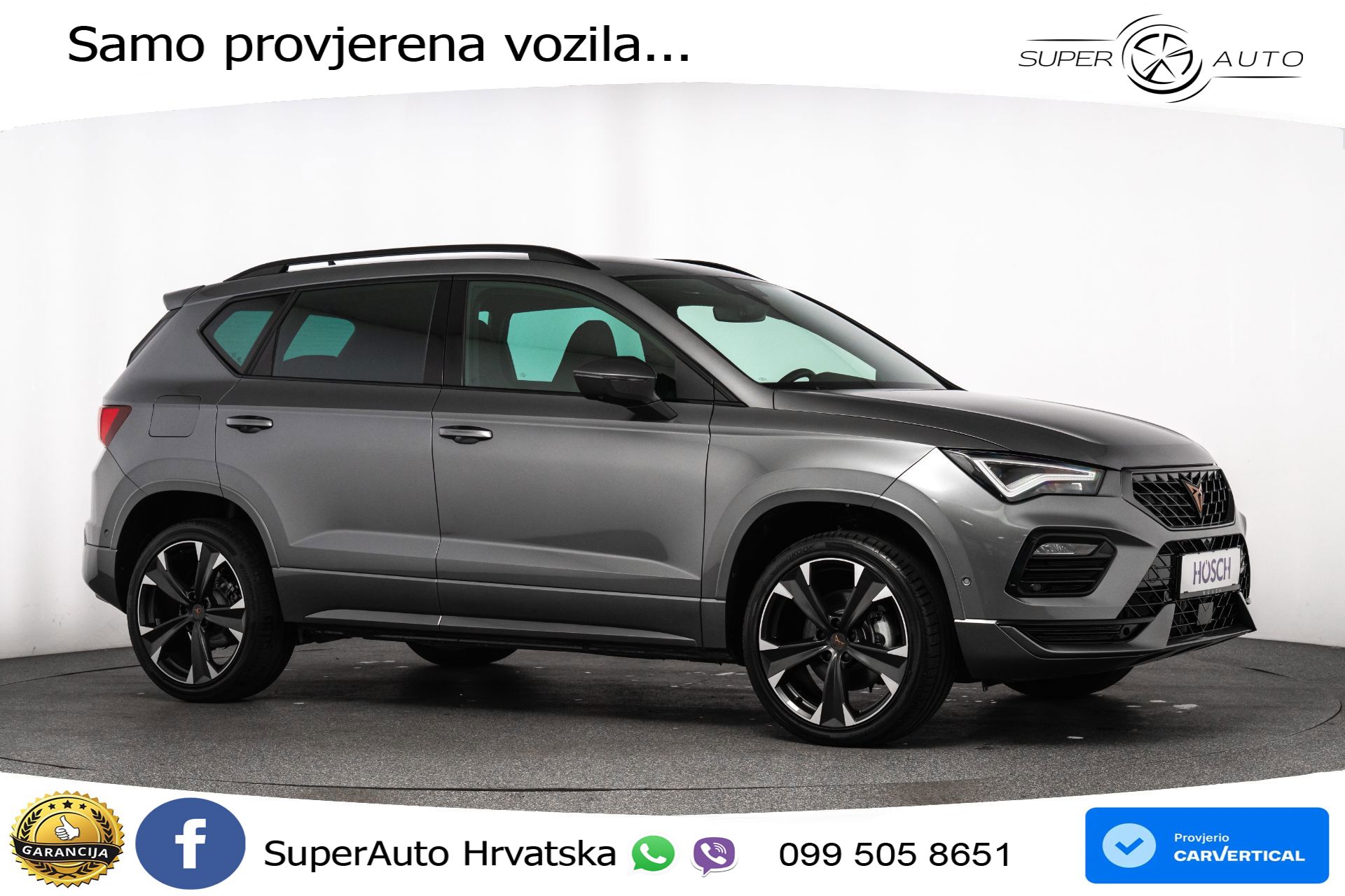 Cupra Ateca 1.5 TSI DSG 150 KS, ACC+VIRT+NAVI