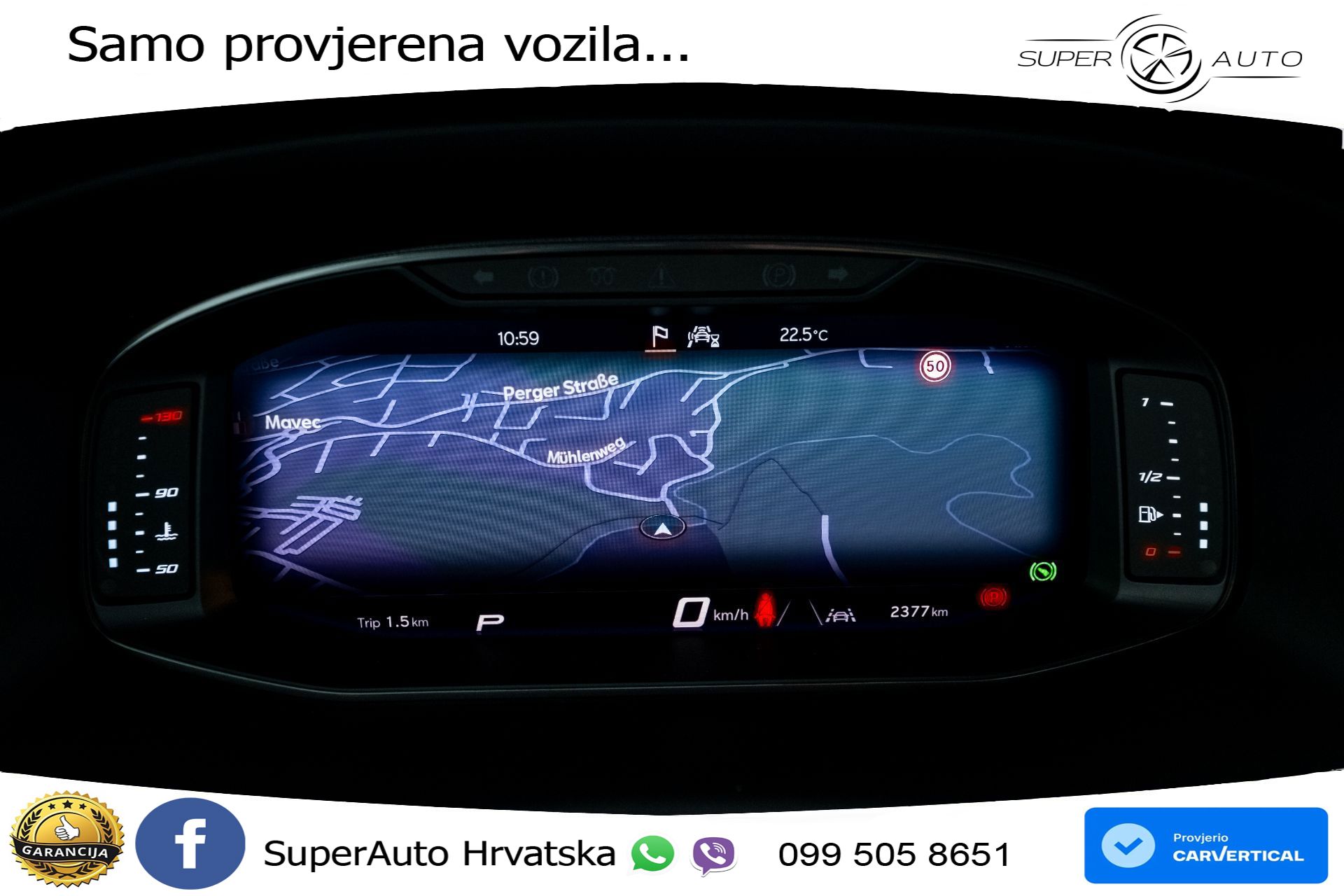 Cupra Ateca 1.5 TSI DSG 150 KS, ACC+VIRT+NAVI
