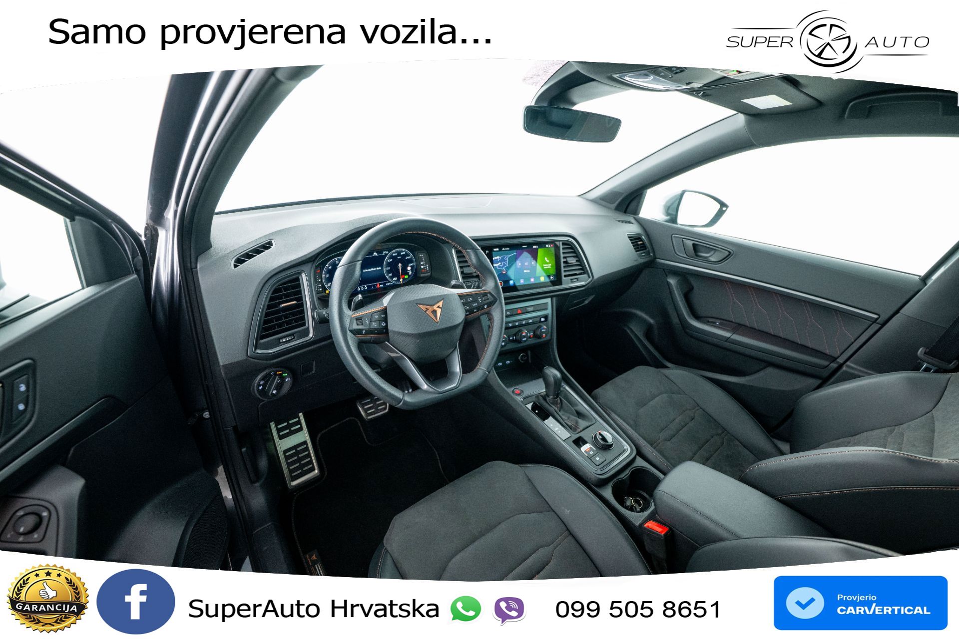 Cupra Ateca 1.5 TSI DSG 150 KS, ACC+VIRT+NAVI
