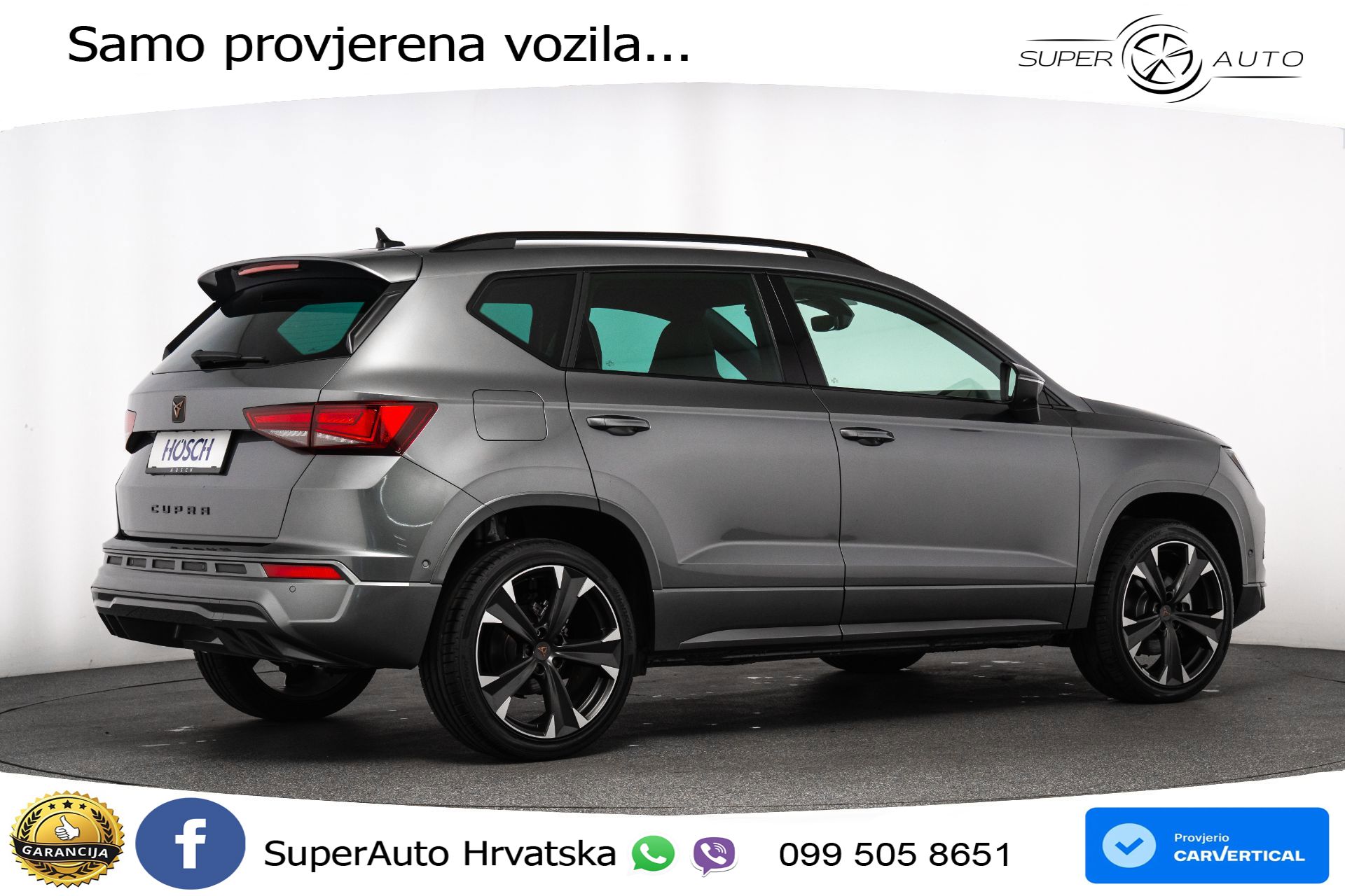 Cupra Ateca 1.5 TSI DSG 150 KS, ACC+VIRT+NAVI