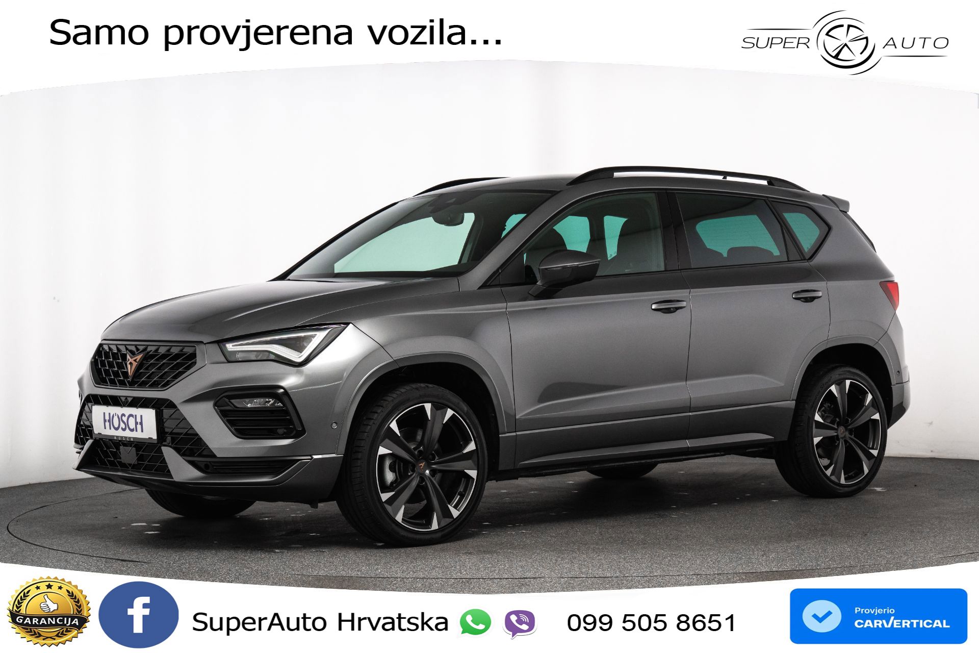 Cupra Ateca 1.5 TSI DSG 150 KS, ACC+VIRT+NAVI