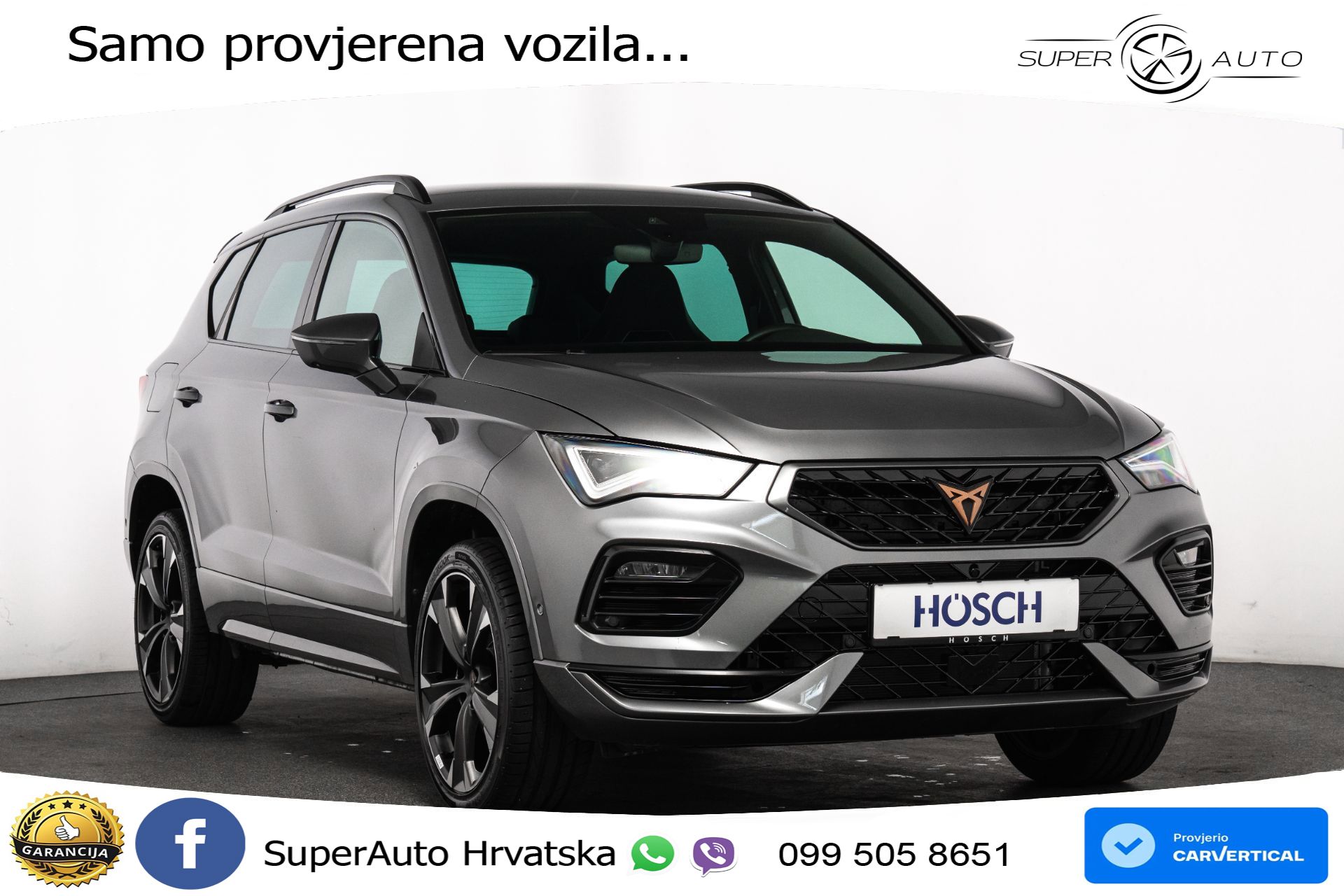 Cupra Ateca 1.5 TSI DSG 150 KS, ACC+VIRT+NAVI