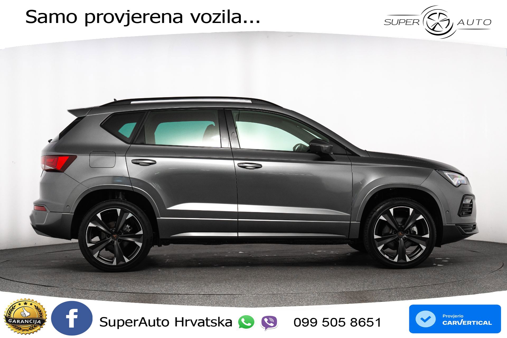 Cupra Ateca 1.5 TSI DSG 150 KS, ACC+VIRT+NAVI