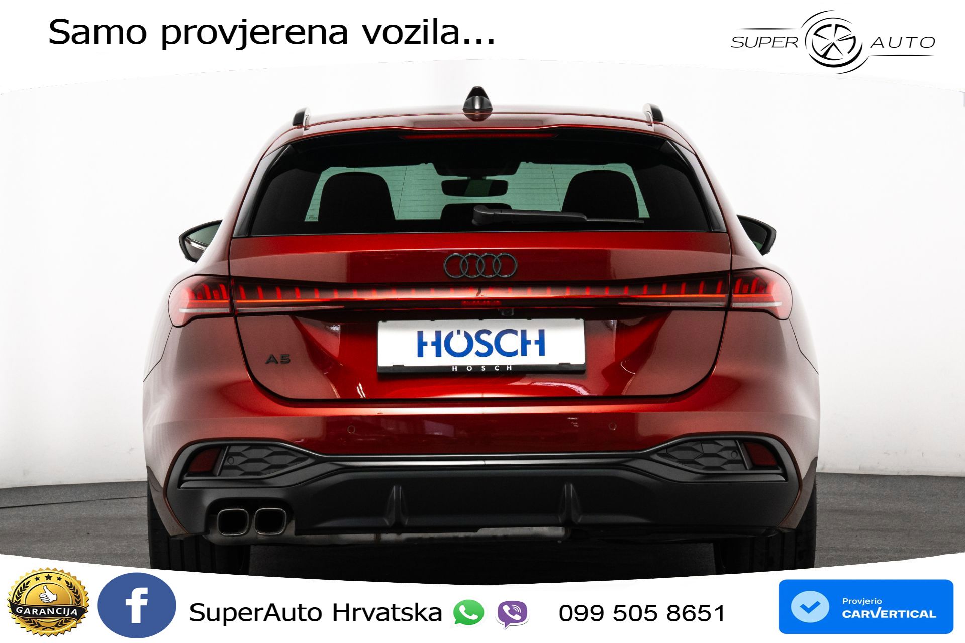 Audi A5 Avant 2.0 TDI S tronic 2xS line 204 KS, MATRIX+ACC+GR SJED+360+VIRT
