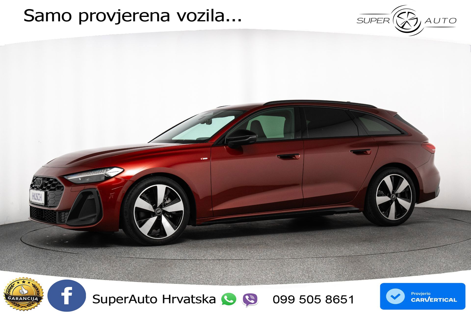 Audi A5 Avant 2.0 TDI S tronic 2xS line 204 KS, MATRIX+ACC+GR SJED+360+VIRT