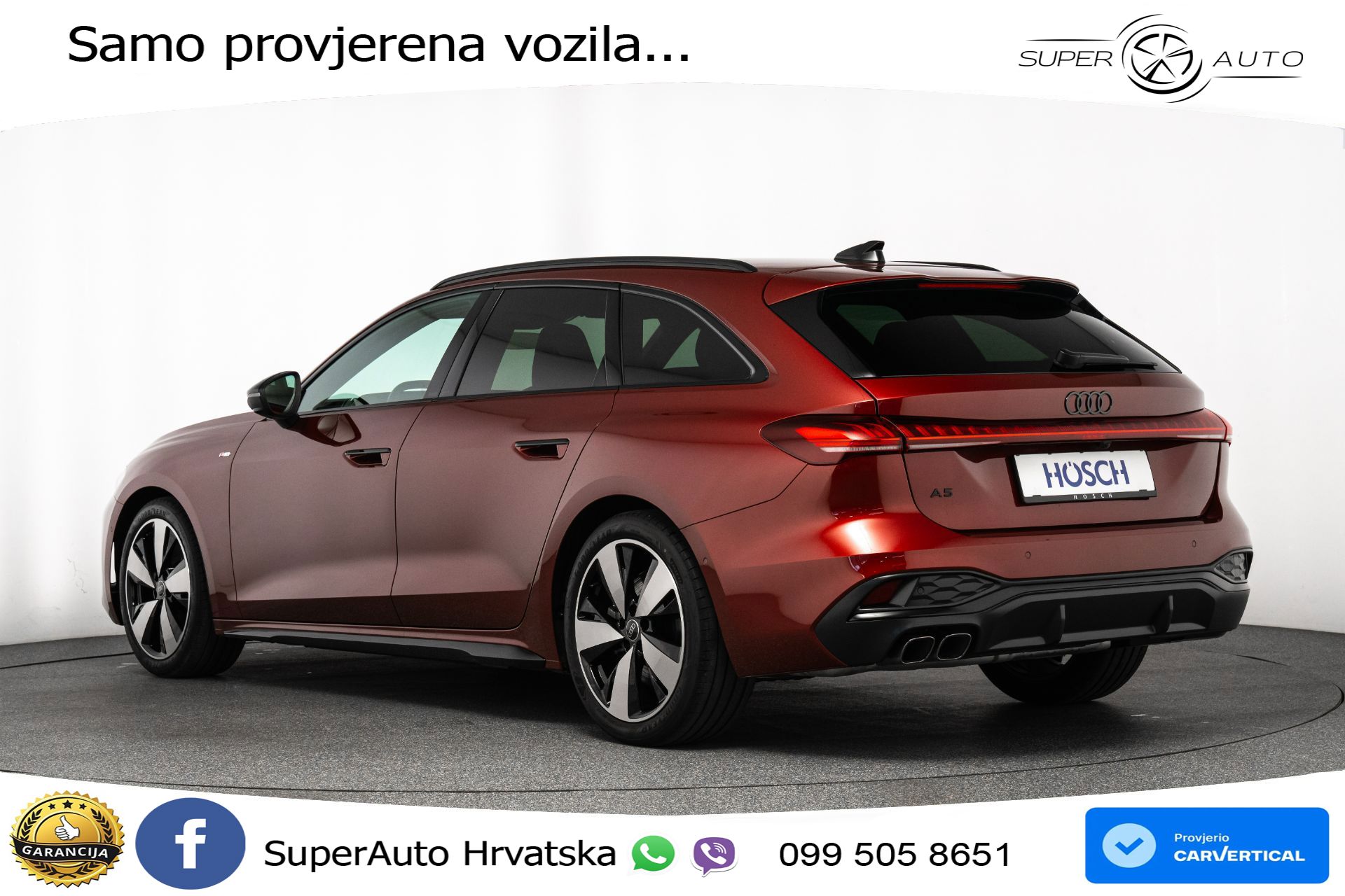 Audi A5 Avant 2.0 TDI S tronic 2xS line 204 KS, MATRIX+ACC+GR SJED+360+VIRT
