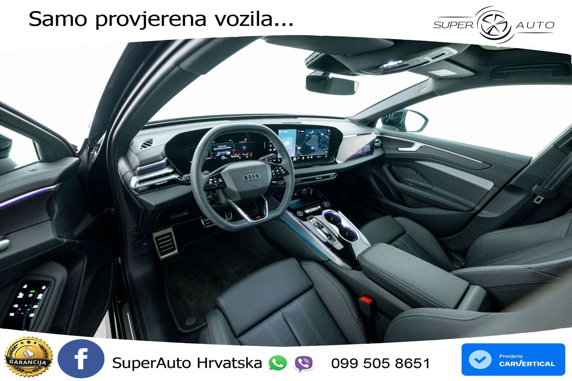 Audi A6 Avant 2.0 TDI S tronic 2xS line 204 KS, MATRIX+ACC+GR SJED+360+PANO+VIRT