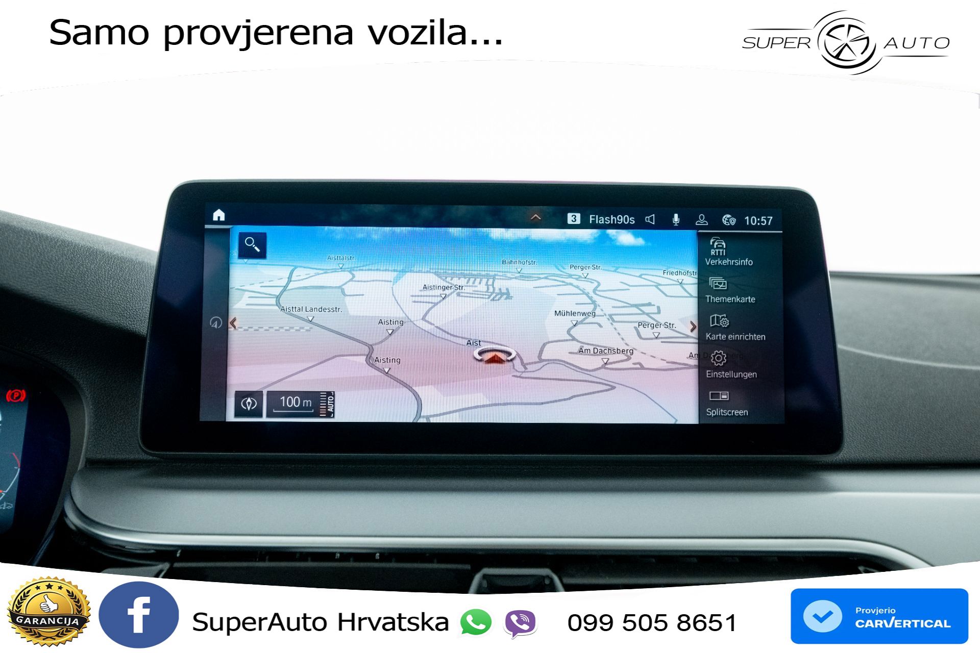 BMW 520i Touring Aut. 184 KS, KAM+GR SJED+VIRT+NAVI