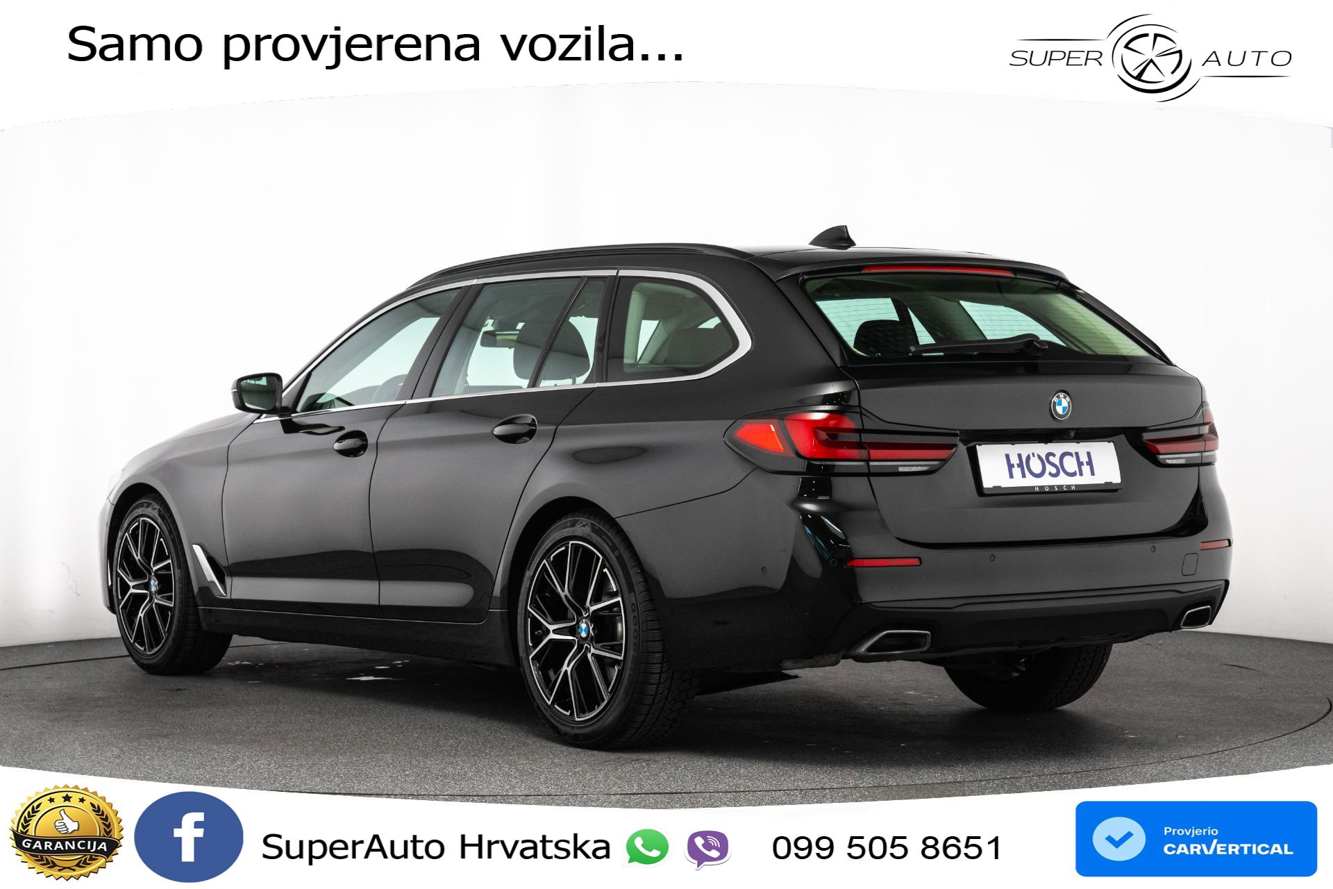 BMW 520i Touring Aut. 184 KS, KAM+GR SJED+VIRT+NAVI