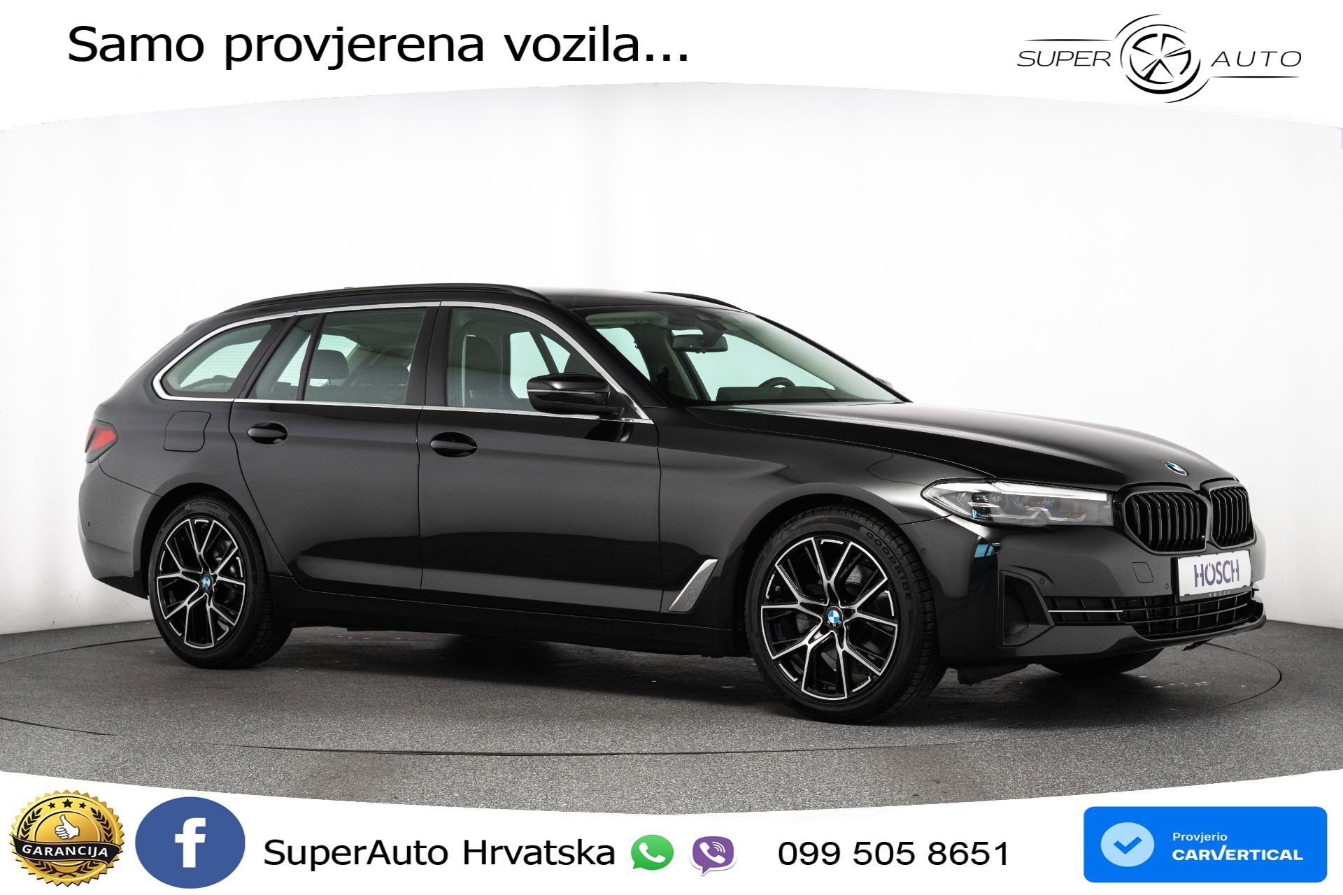 BMW 520i Touring Aut. 184 KS, KAM+GR SJED+VIRT+NAVI