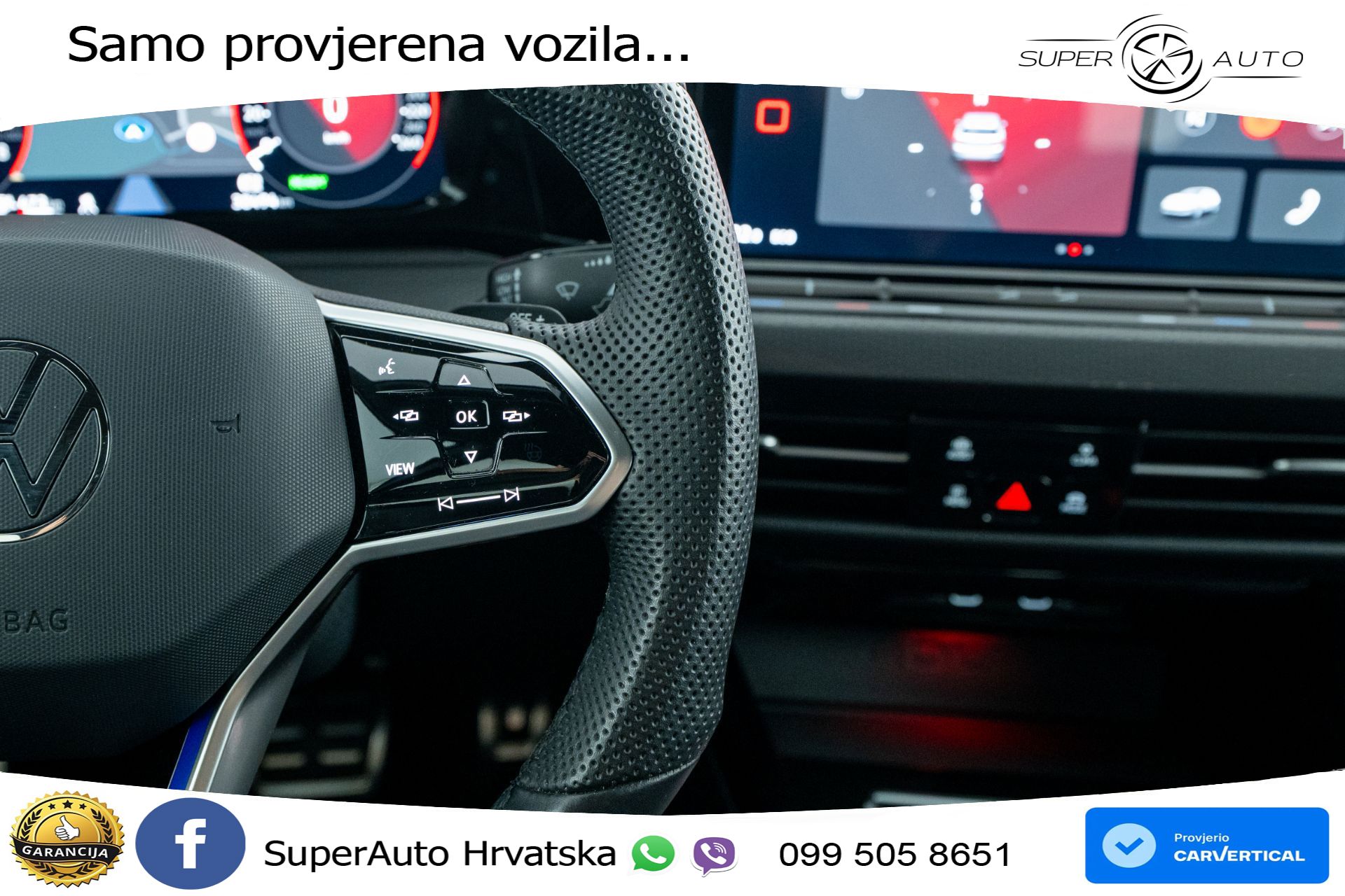 VW Golf 8 GTE 1.4 TSI DSG 245 KS, MATRIX+ACC+KAM+PDC+VIRT+ASIST