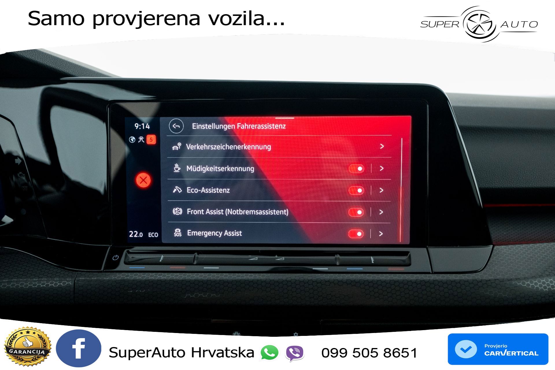 VW Golf 8 GTE 1.4 TSI DSG 245 KS, MATRIX+ACC+KAM+PDC+VIRT+ASIST