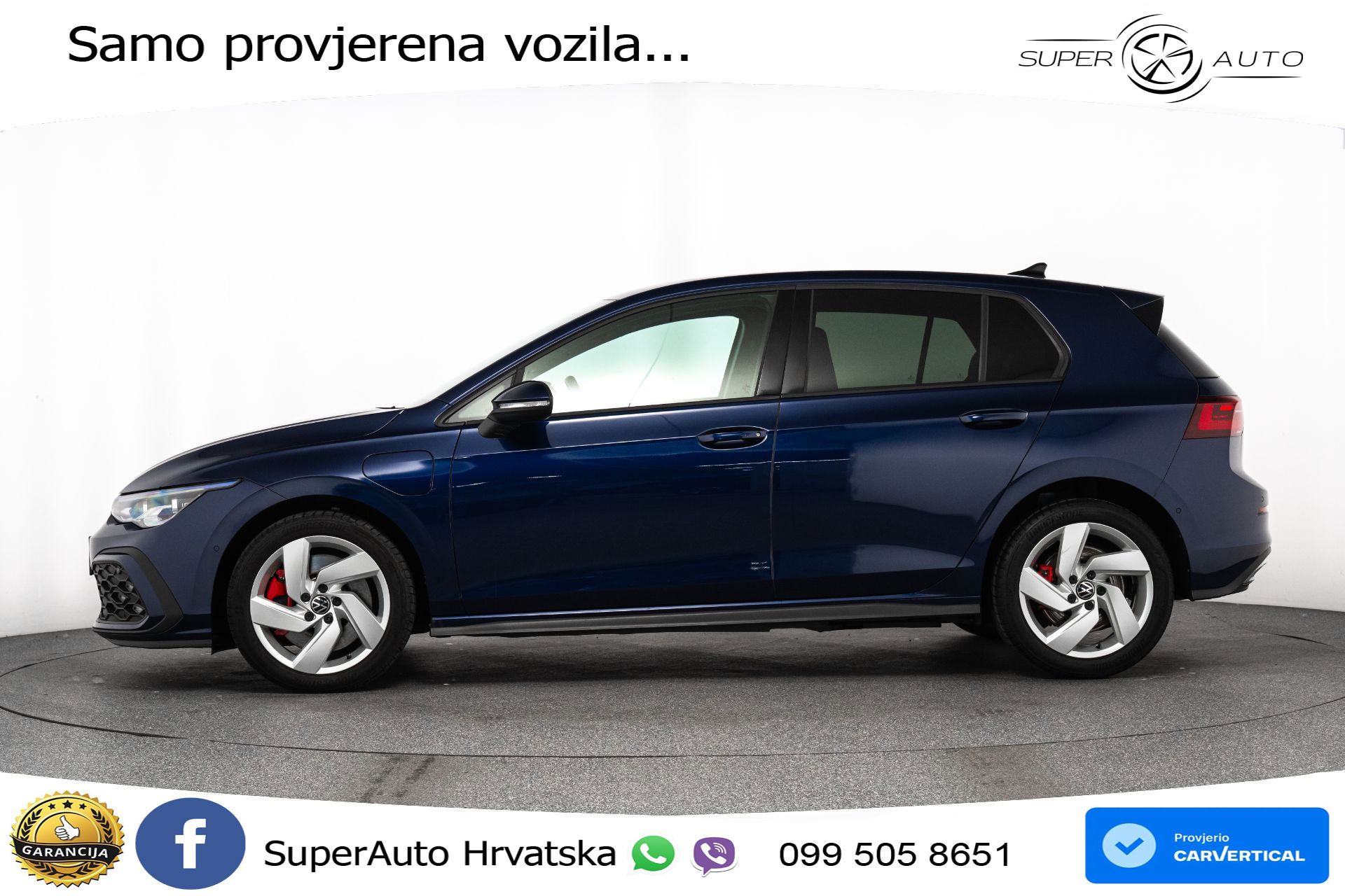 VW Golf 8 GTE 1.4 TSI DSG 245 KS, MATRIX+ACC+KAM+PDC+VIRT+ASIST
