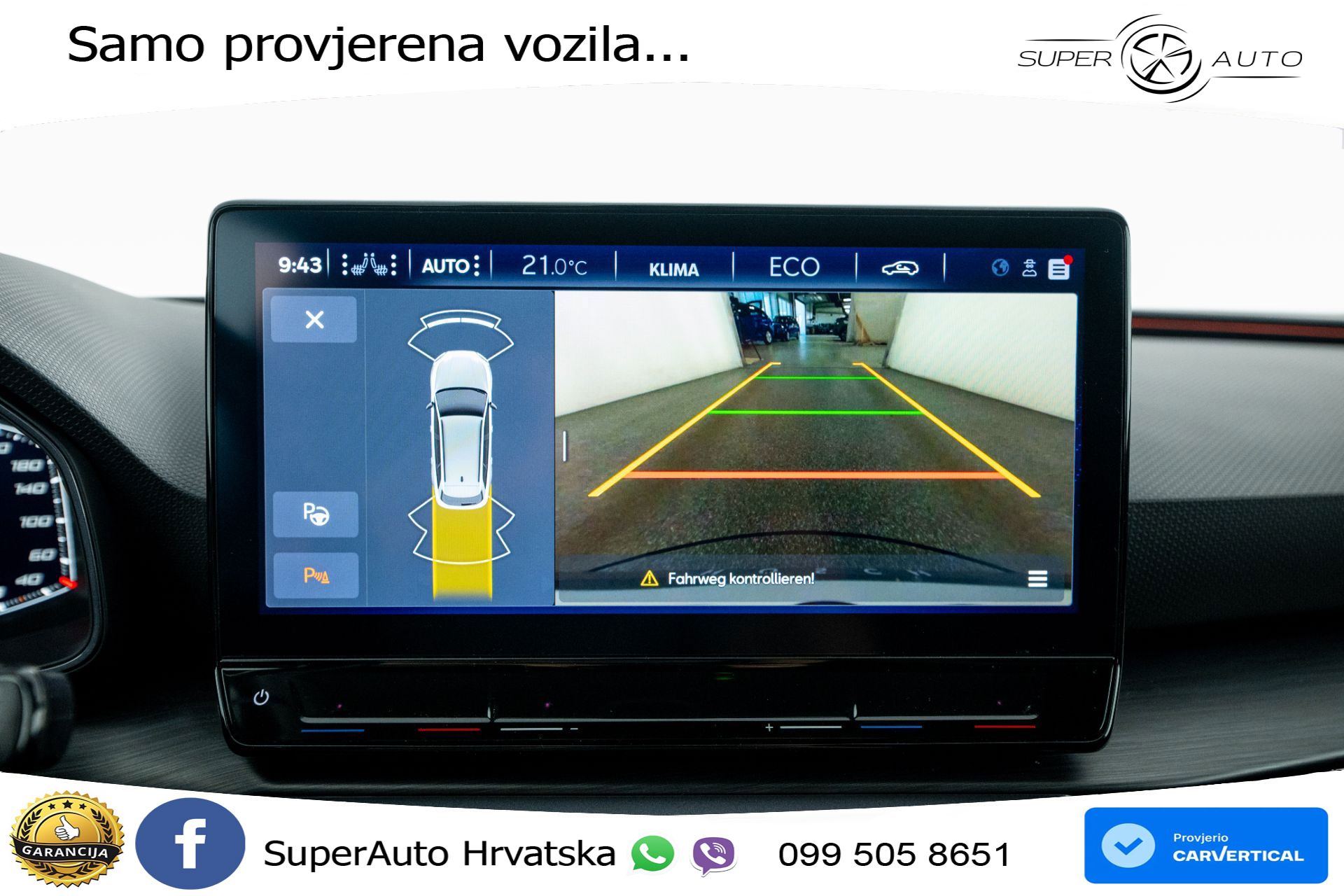 Cupra Leon SP 1.4 TSI DSG VZ 245 KS, LED+ACC+GR SJED+KAM+VIRT+PDC