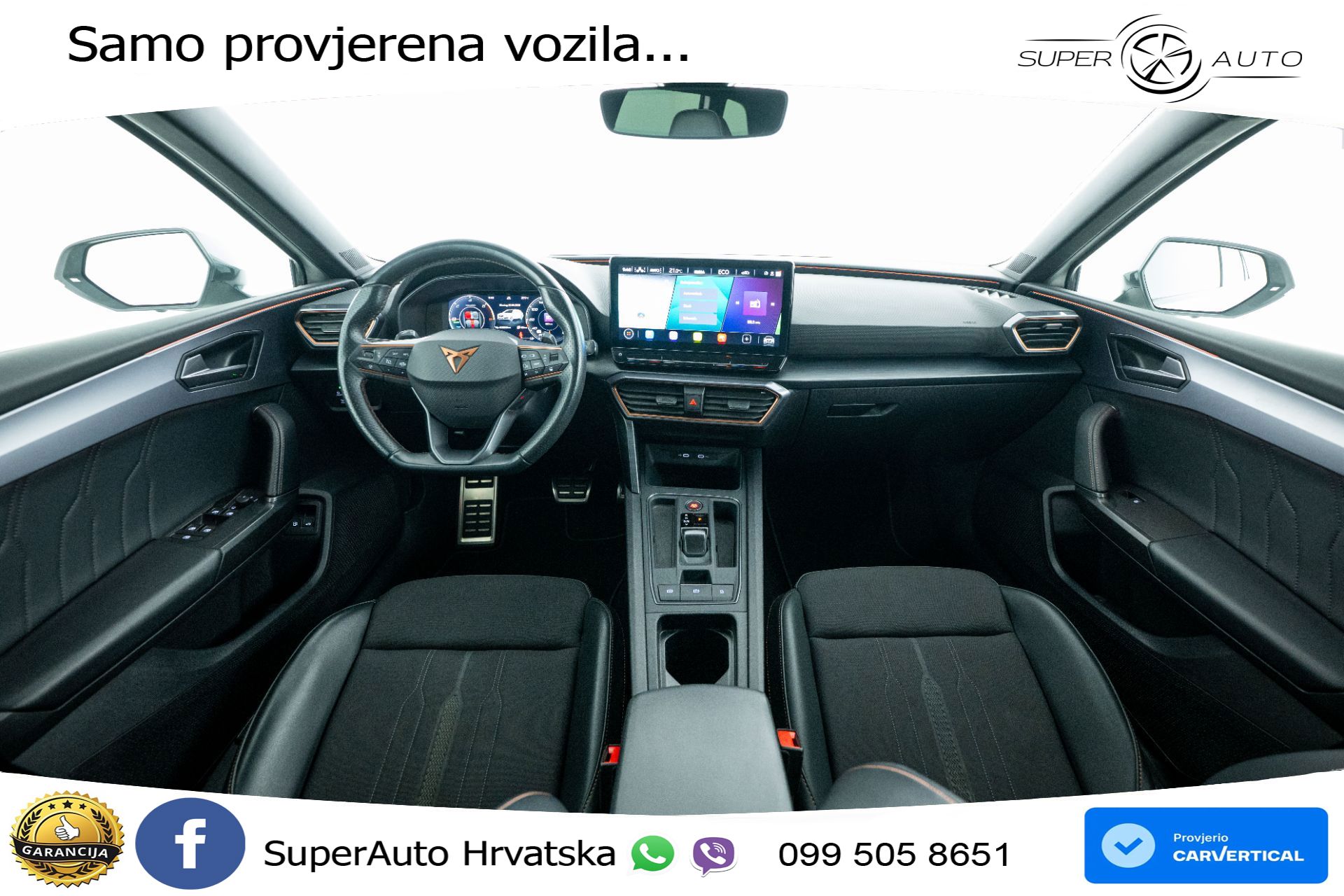 Cupra Leon SP 1.4 TSI DSG VZ 245 KS, LED+ACC+GR SJED+KAM+VIRT+PDC