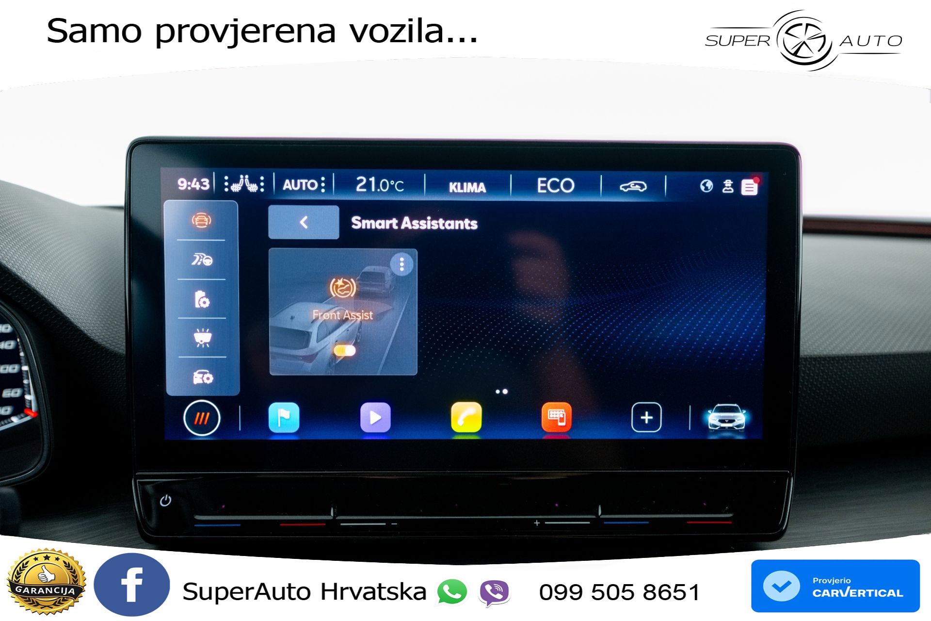 Cupra Leon SP 1.4 TSI DSG VZ 245 KS, LED+ACC+GR SJED+KAM+VIRT+PDC
