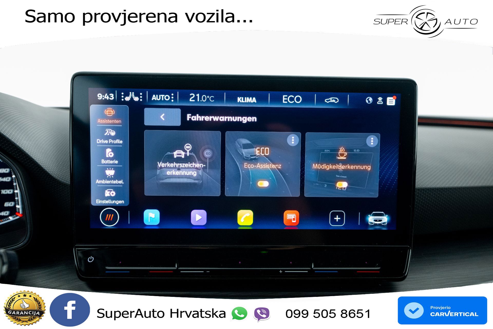 Cupra Leon SP 1.4 TSI DSG VZ 245 KS, LED+ACC+GR SJED+KAM+VIRT+PDC