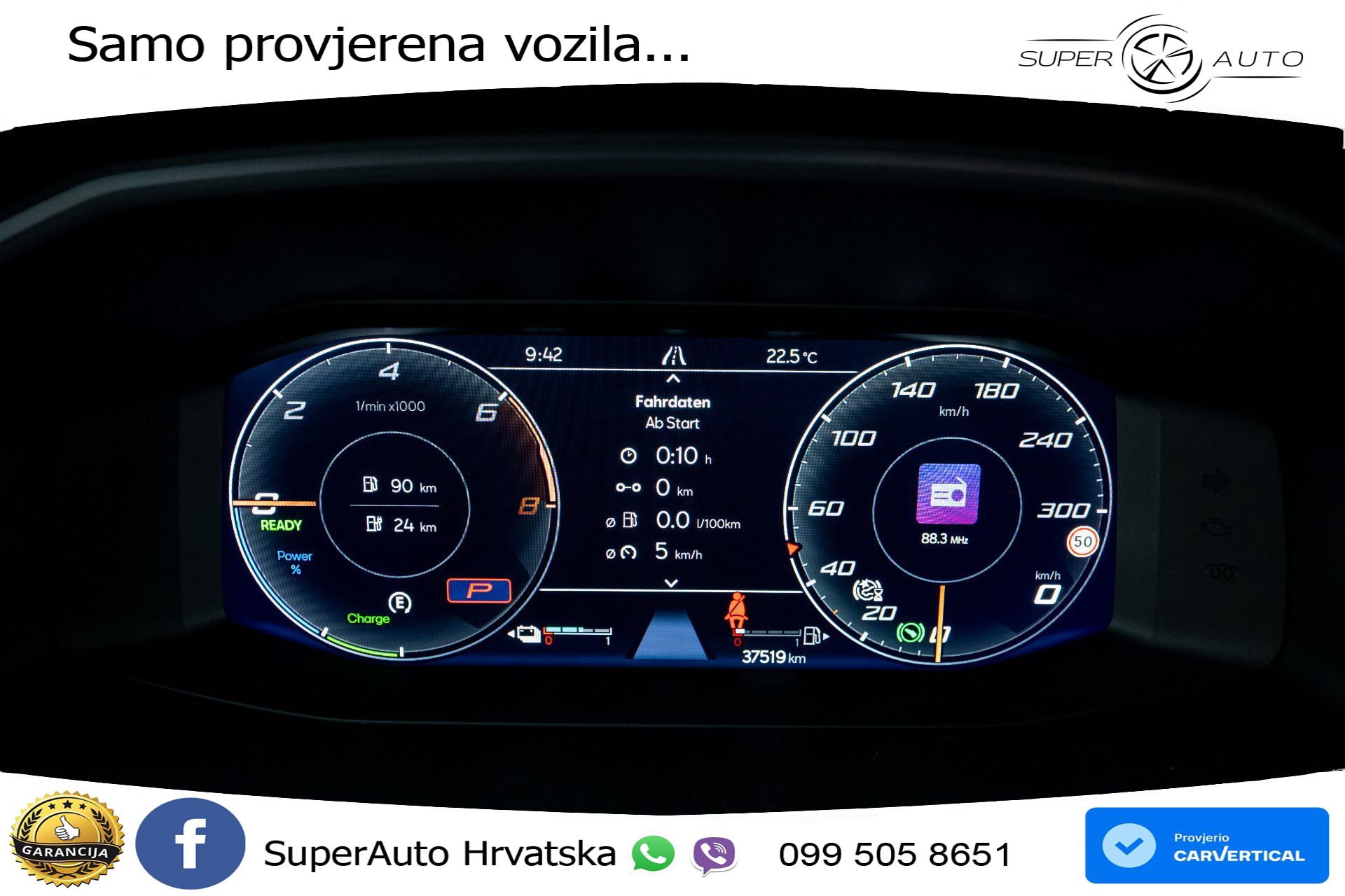Cupra Leon SP 1.4 TSI DSG VZ 245 KS, LED+ACC+GR SJED+KAM+VIRT+PDC